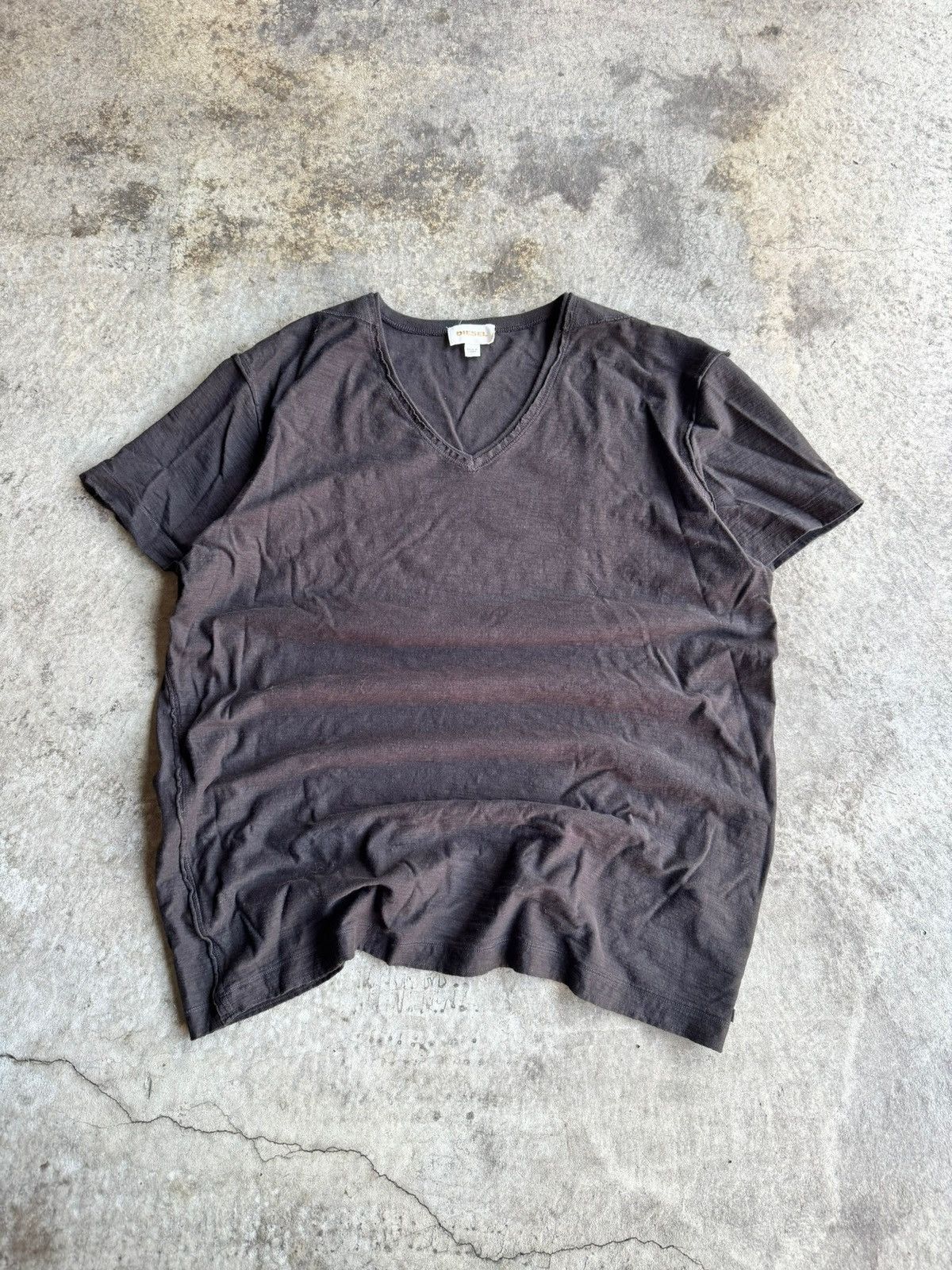 Diesel × Vintage Rare Vintage Diesel Streetwear V Neck Size US XXL / EU 58 / 5 - 1 Thumbnail