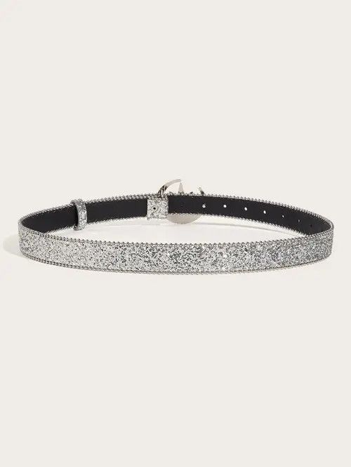 VIBE Moon Rhinestone Belt Size ONE SIZE - 8 Thumbnail