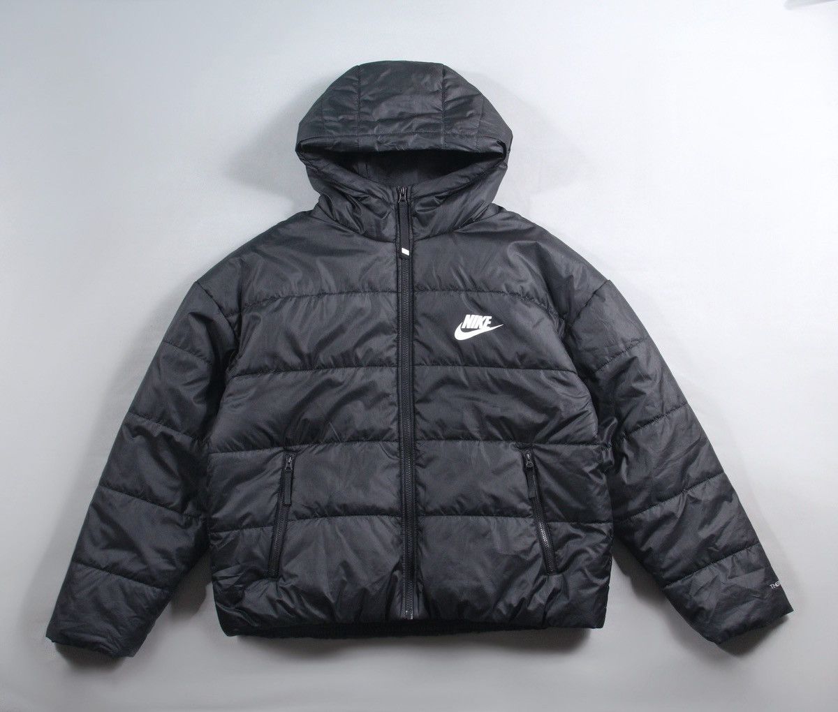 Women Nike Vintage Puffer Therma Fit Jacket Winter NSW L