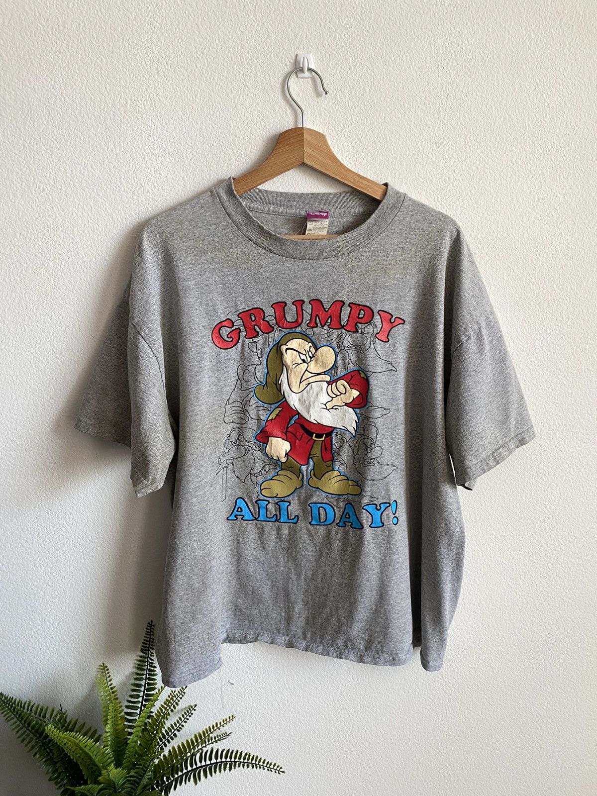 Disney Vintage Disney Grumpy Tee Size US XL / EU 56 / 4 - 1 Thumbnail