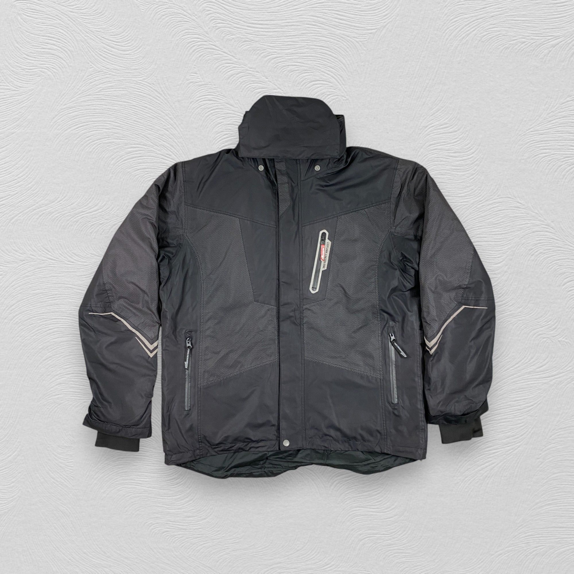 Japanese Brand Vintage Aegis Reflective Night Biker Large Jacket- J380 Size US L / EU 52-54 / 3 - 1 Thumbnail