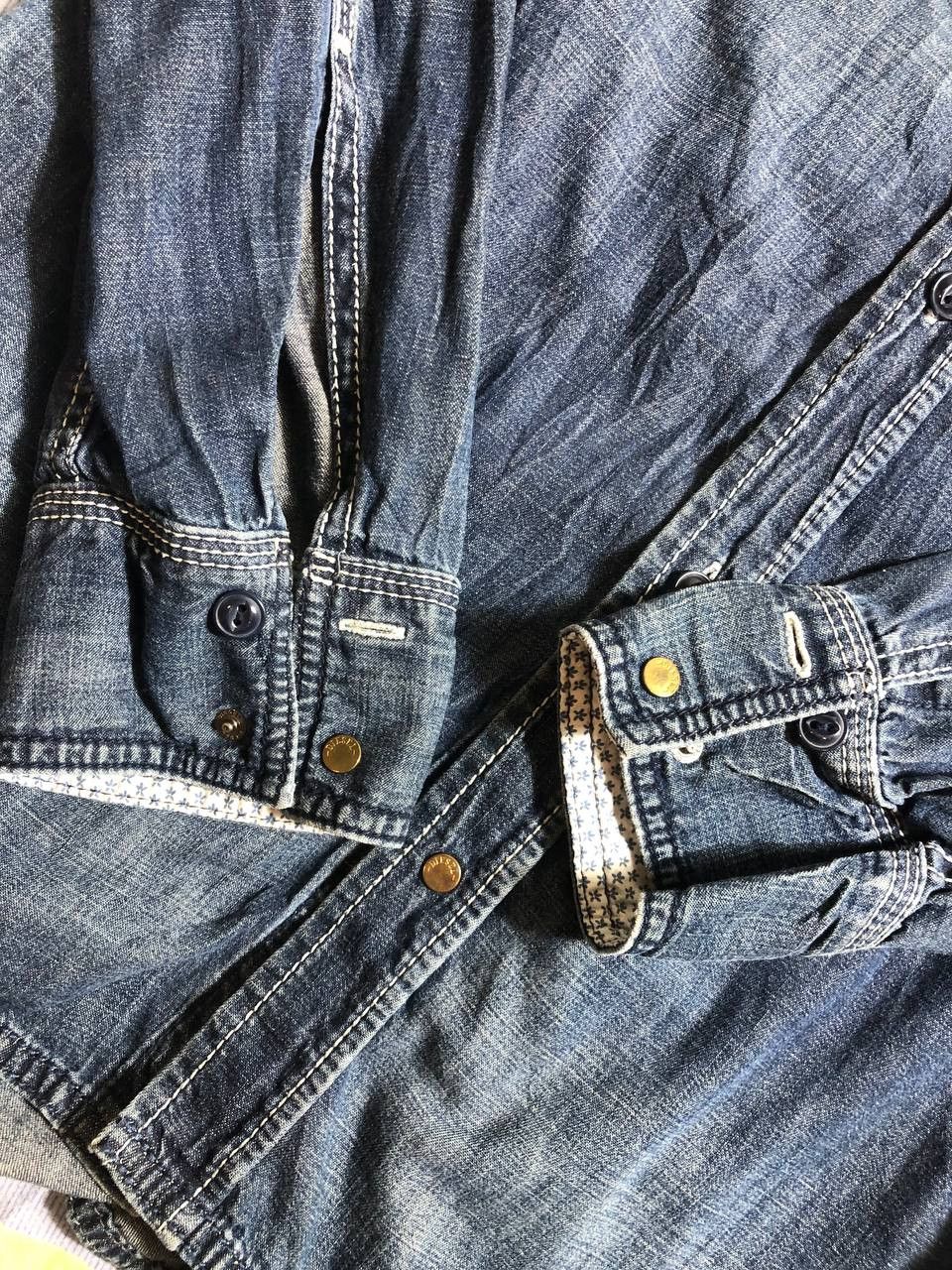 Diesel Rare! Diesel Project Monogram Shirt Y2K Button Up 90s Size US L / EU 52-54 / 3 - 10 Thumbnail