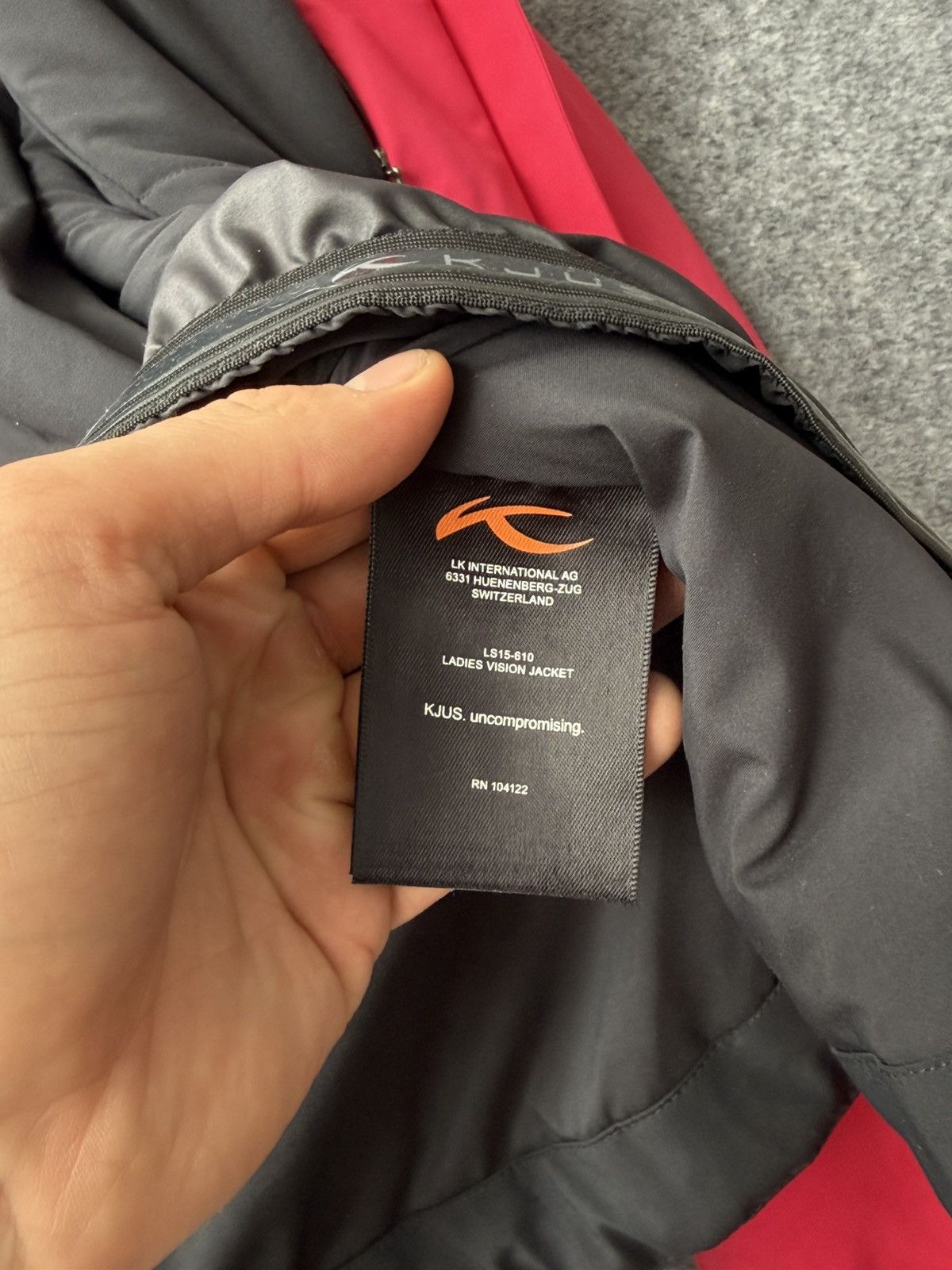 KJUS Kjus Vision Recco system Fast20 Pink Ski jacket sizeL Size L / US 10 / IT 46 - 24 Thumbnail