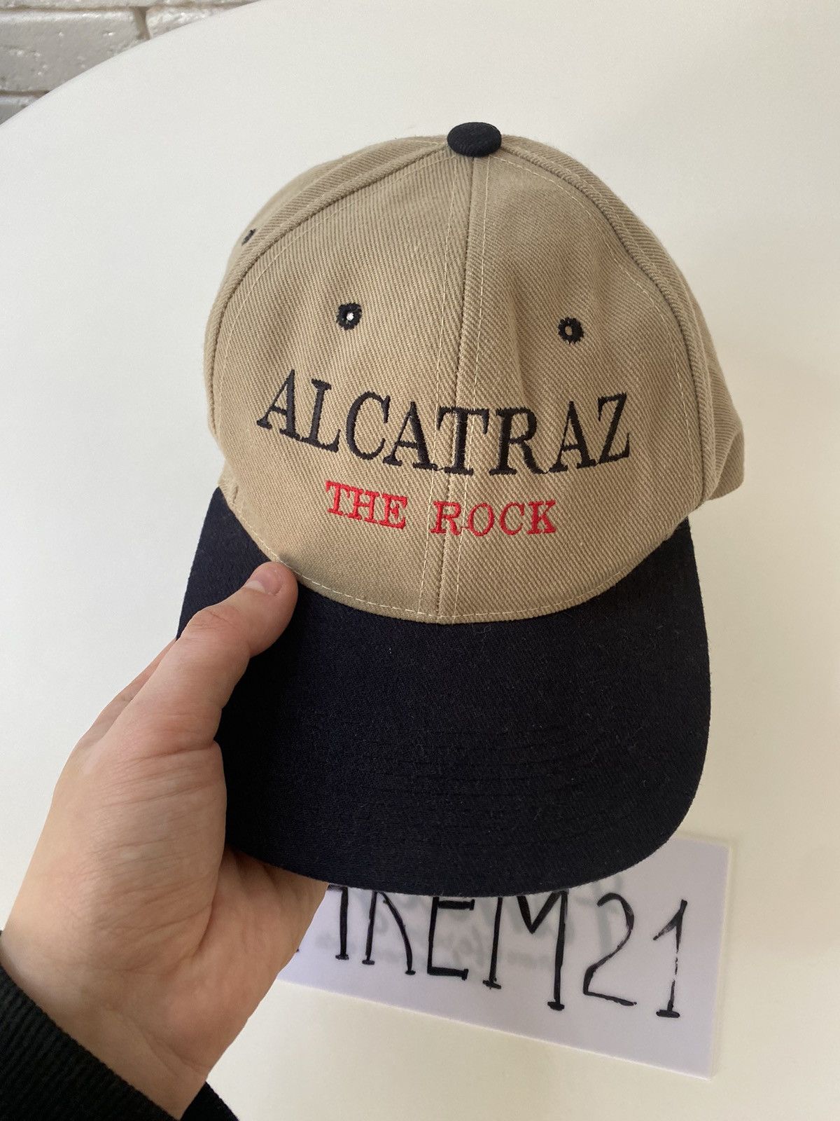 Vintage Alcatraz The Rock vintage cap hat Size ONE SIZE - 2 Thumbnail