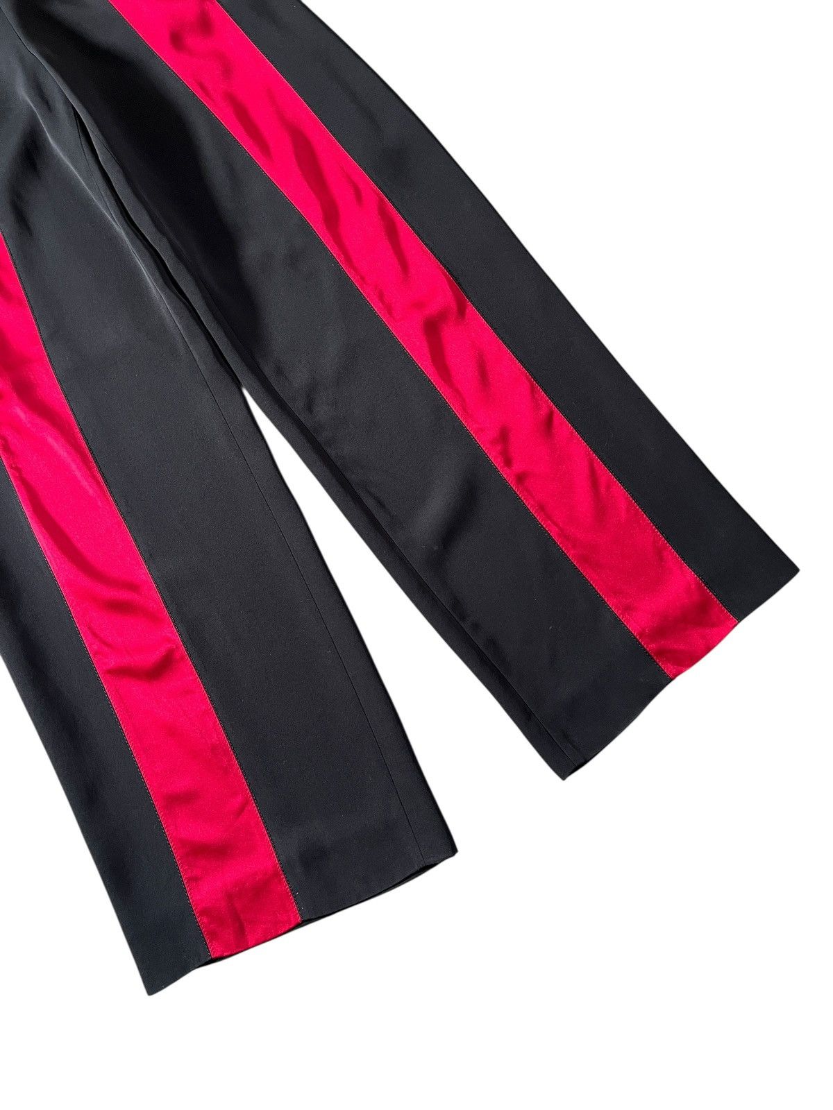 Marni Marni Satin Trimmed Crepe Wide Leg Pants Size 30" / US 8 / IT 44 - 6 Thumbnail
