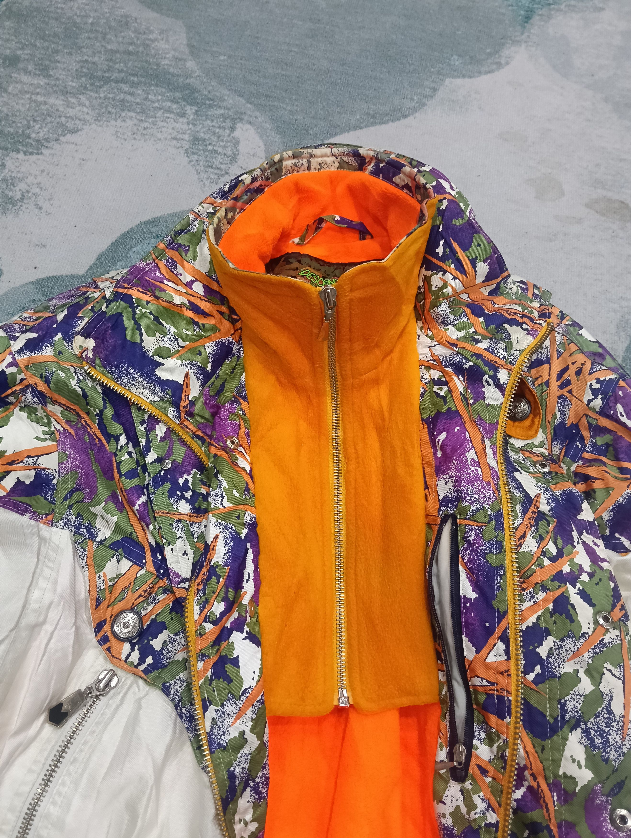 Descente × Hood By Air × Japanese Brand Vintage Descente Colourful Jacket Size US M / EU 48-50 / 2 - 8 Thumbnail