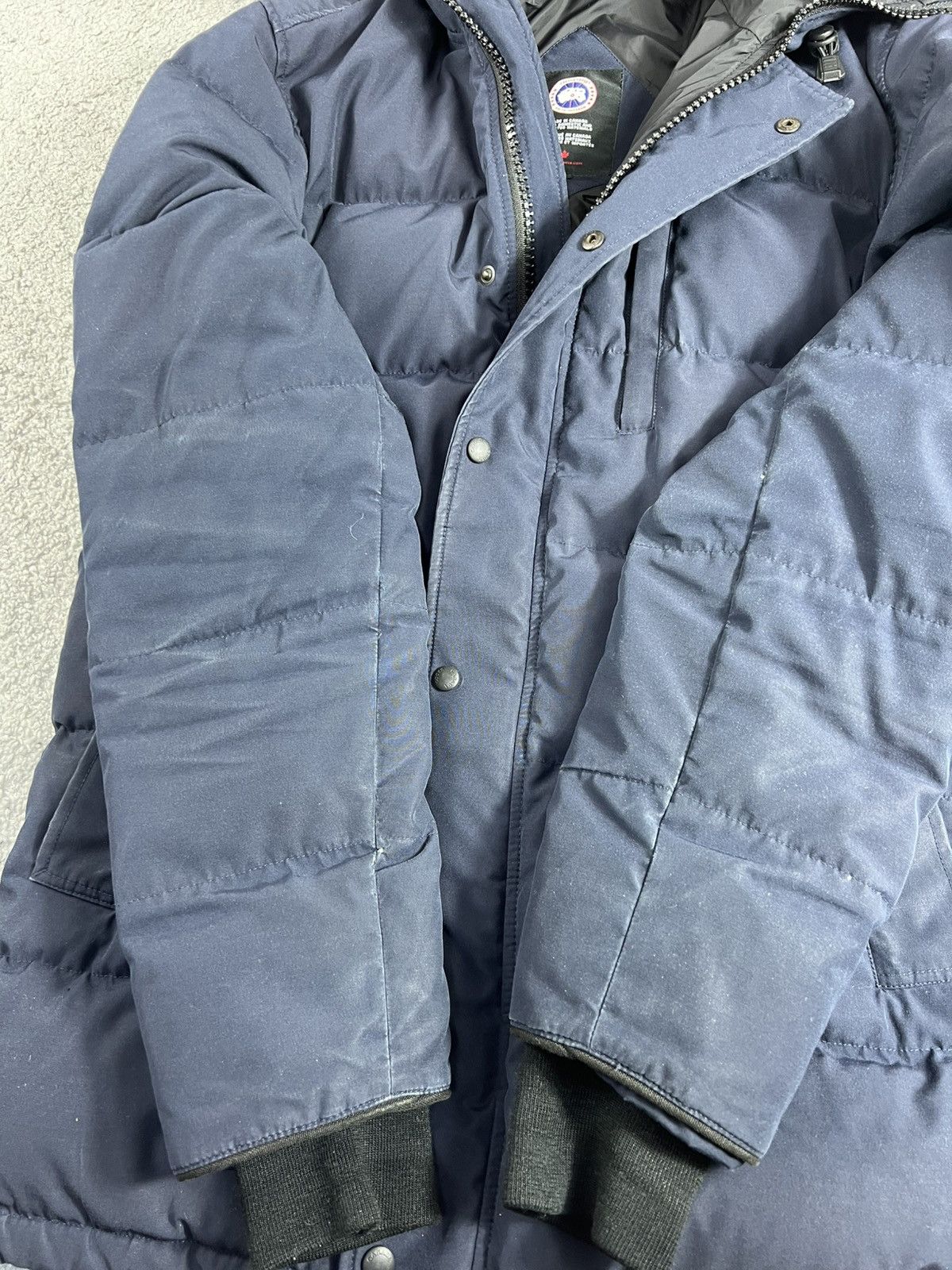 Canada Goose Canada Goose Carson Blue Parka with Coyote Fur Size US L / EU 52-54 / 3 - 5 Thumbnail