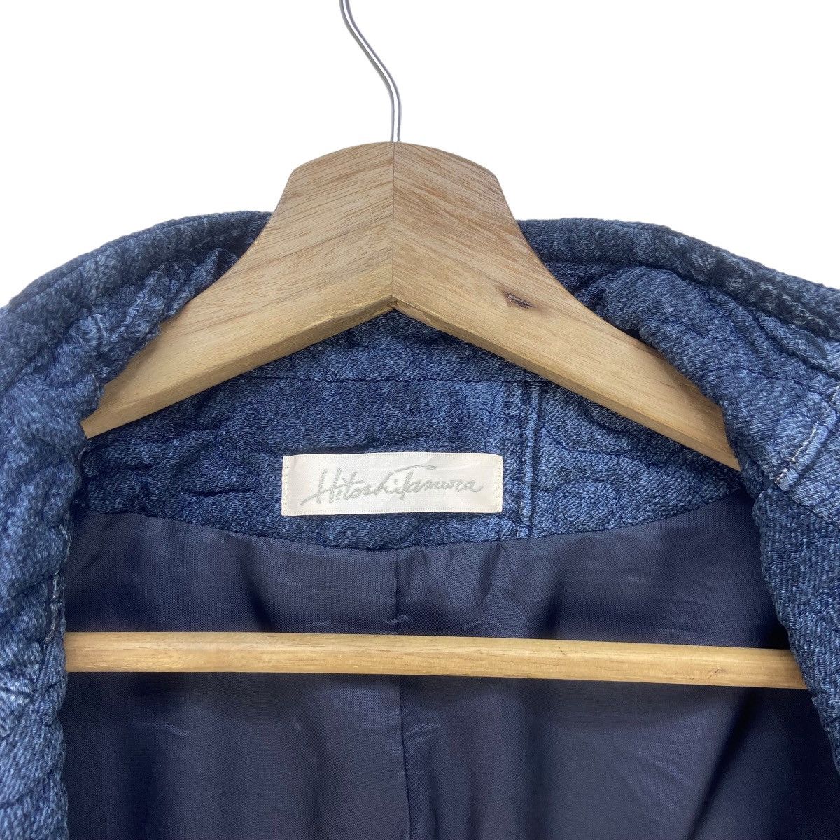 Japanese Brand Hitoshi Tamura Japanese Traditional Pleated Kogin Indigo Size S / US 4 / IT 40 - 16 Thumbnail
