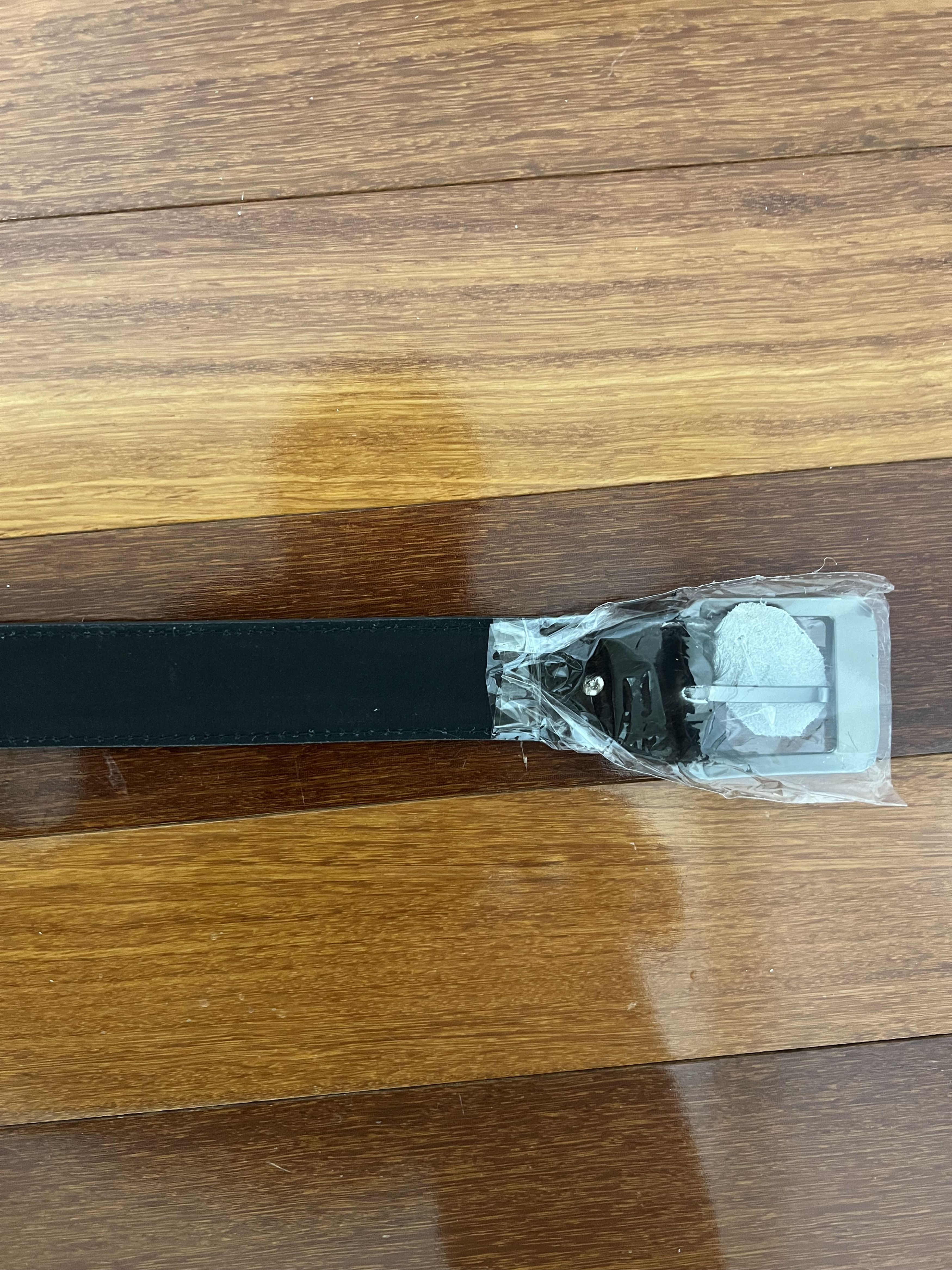 Mutimer 💚 Mutimer Triple Black Cowhide Belt NEW Large/XL Size ONE SIZE - 4 Thumbnail