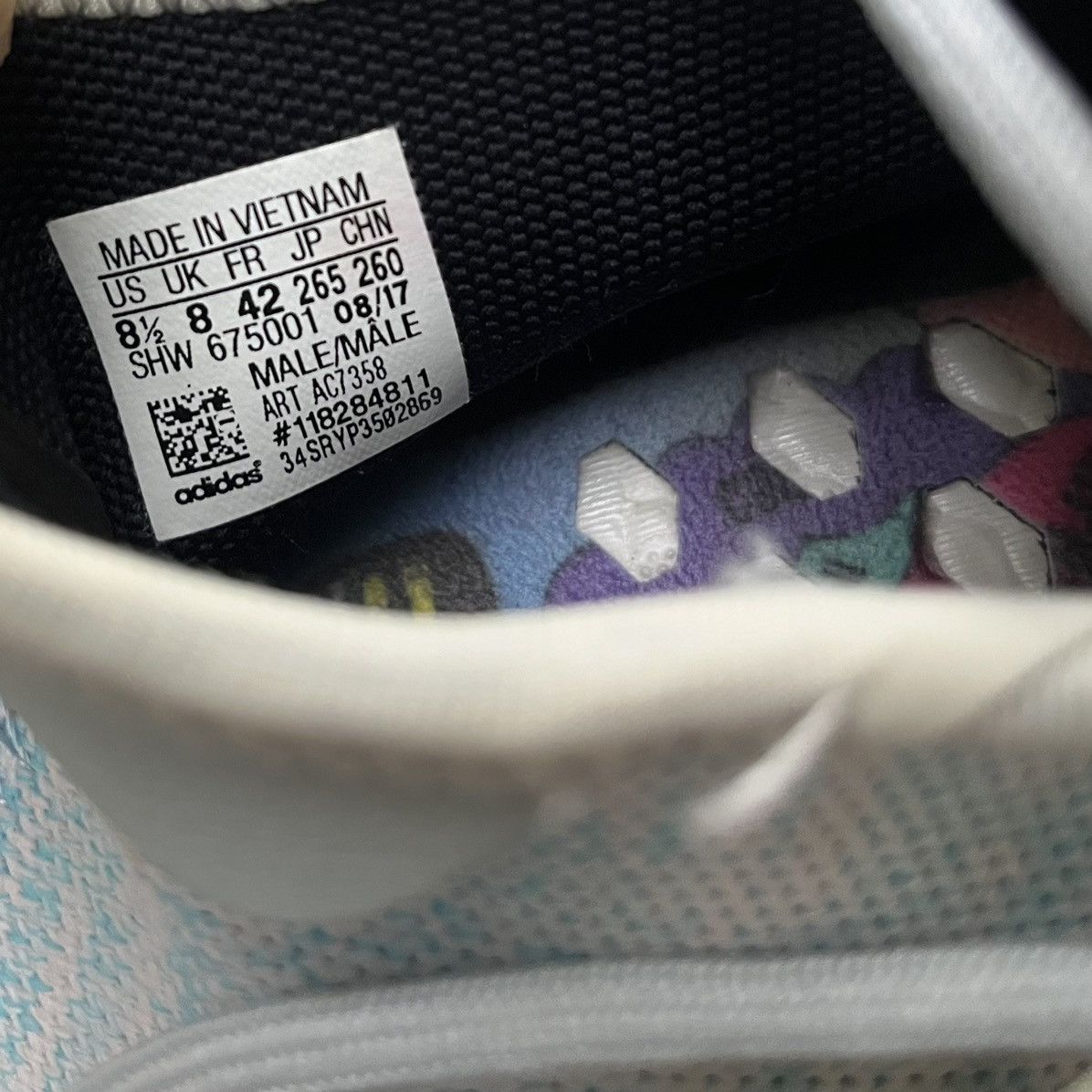 Adidas × Pharrell Pharrell x BBC x NMD Human Race NMD TR Sneakers Size US 8.5 / EU 41-42 - 11 Thumbnail