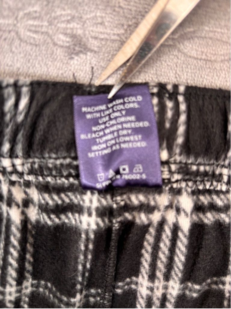 Stafford Men's Stafford Sleep Pants, L, Black & White Size 34" / US 12 / IT 48 - 8 Thumbnail