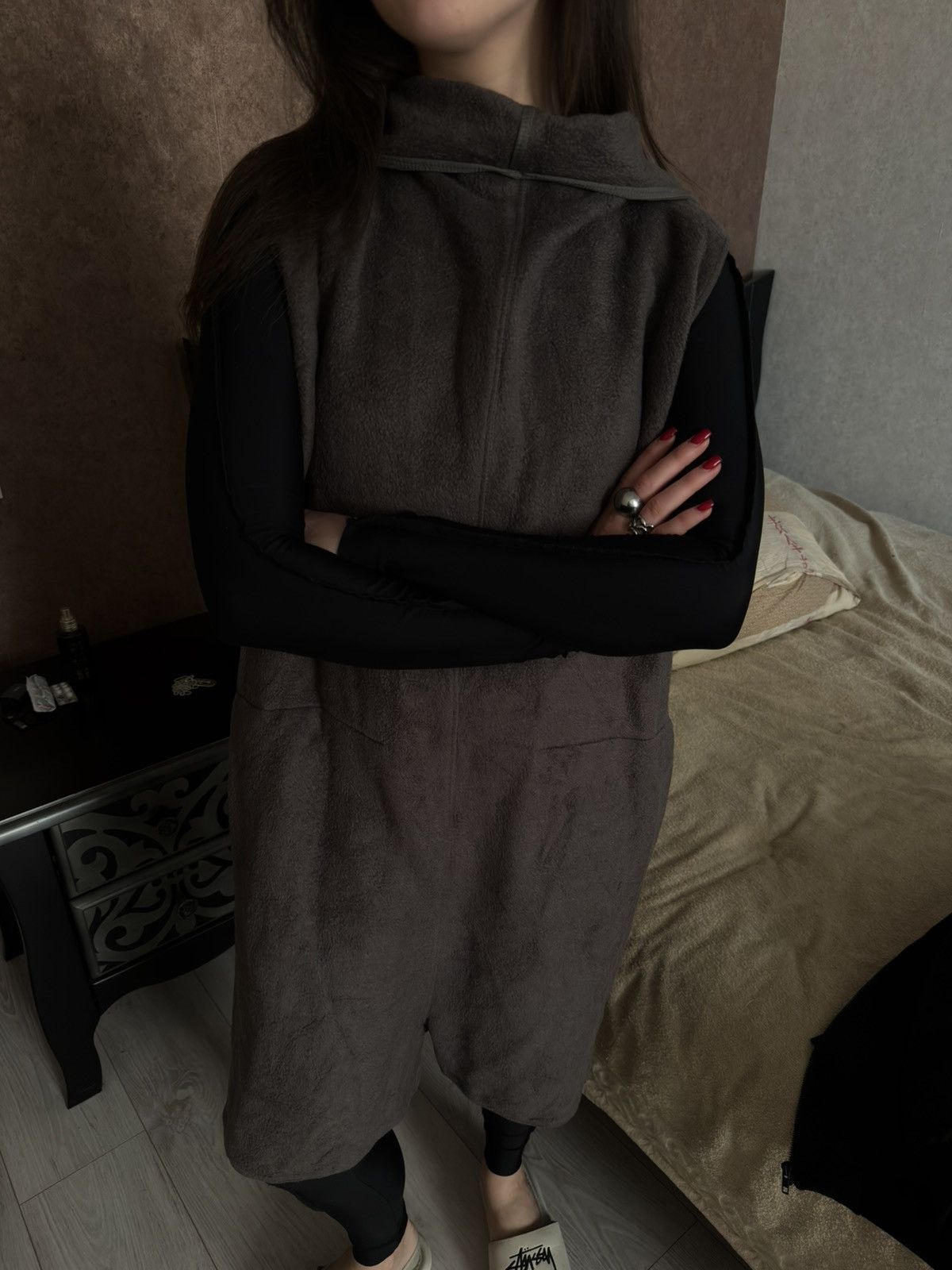 Rick Owens Rick Owens fleece overall moody FW 2014 Size US 42 / EU 58 - 19 Thumbnail