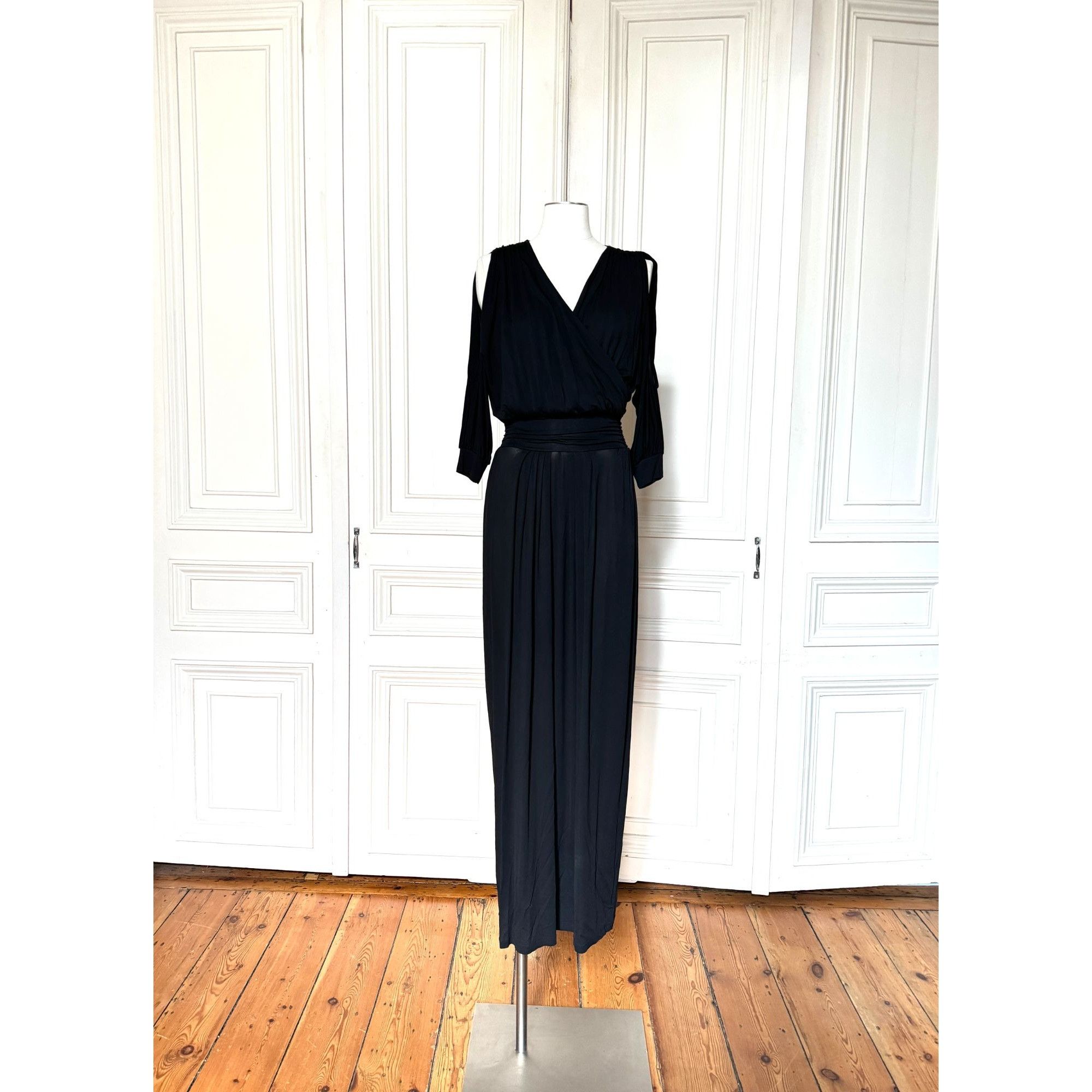 Thierry Mugler Spring/Summer 2011 Sculptural Black Viscose D Size XS / US 0-2 / IT 36-38 - 1 Thumbnail