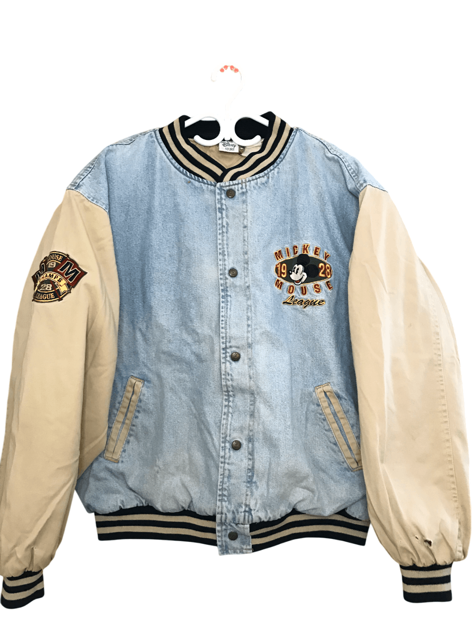 Vintage Disney Mickey Mouse Baseball Jacket