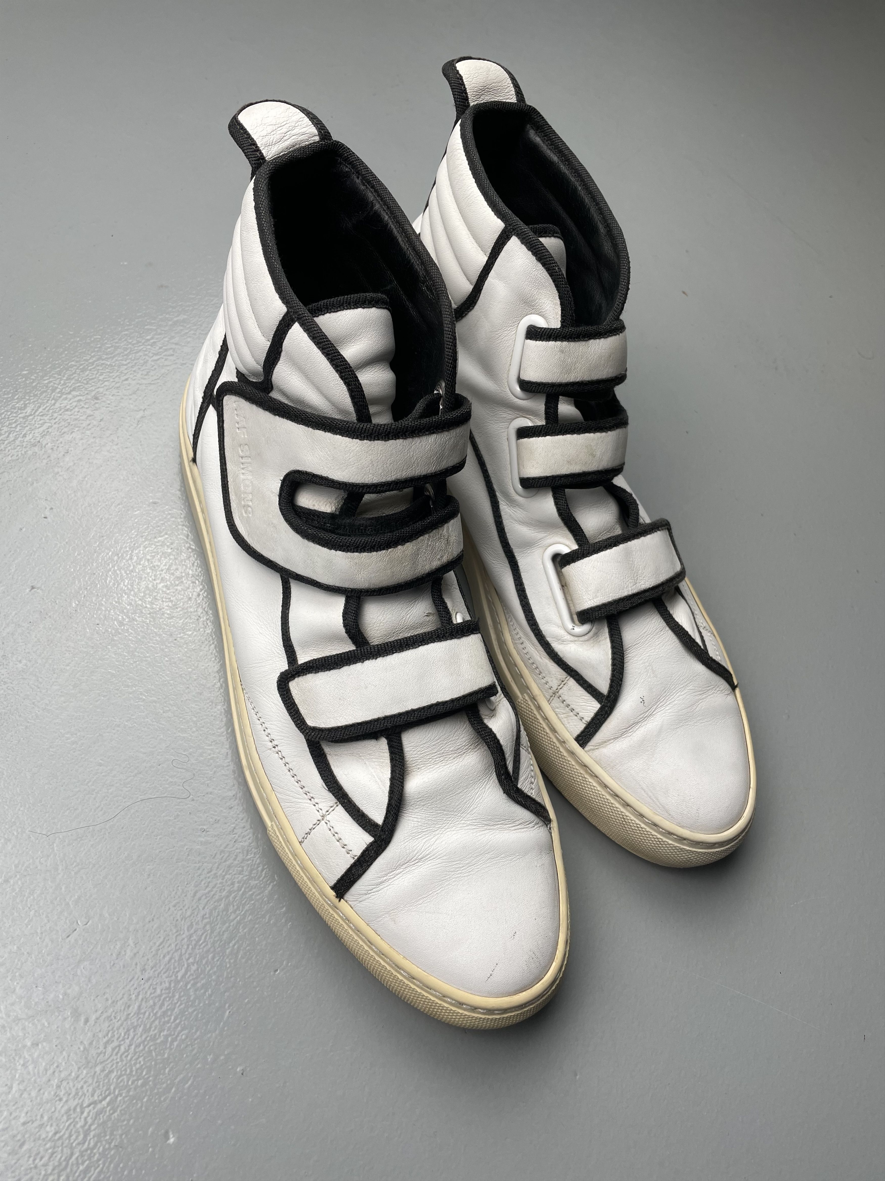 Raf Simons Raf Simons Carry Over Velcro Sneaker (white) - size 45 Size US 12.5 / EU 45-46 - 4 Thumbnail
