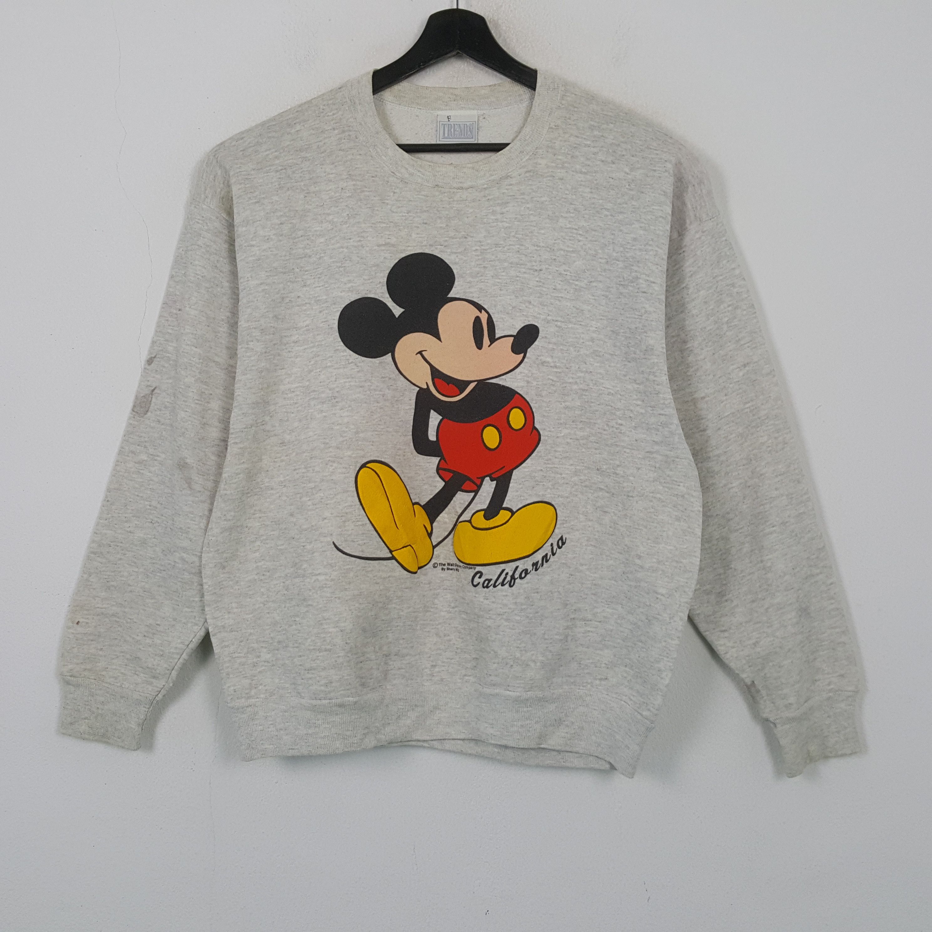 Disney Mickey Mouse Disney Character Vintage Sweatshirt RR6 Size US L / EU 52-54 / 3 - 1 Thumbnail