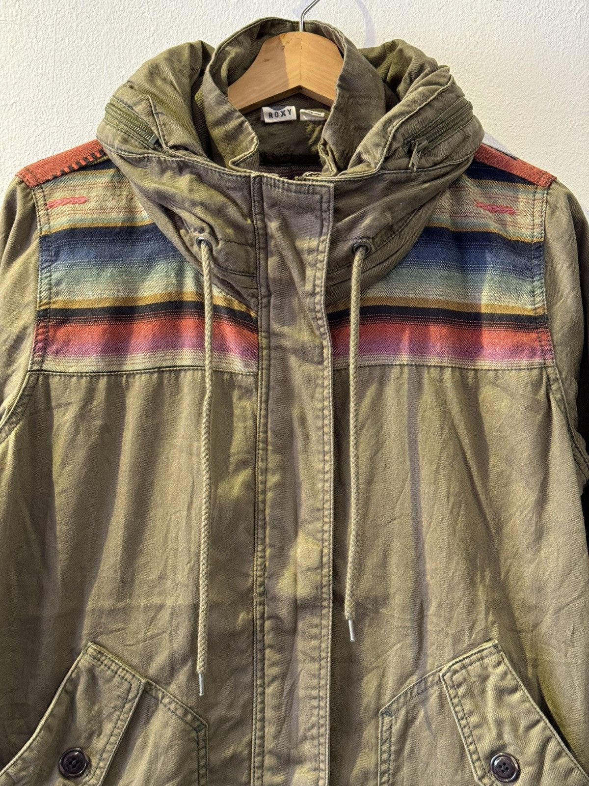 Tornado Mart Vintage Roxy Bono Jacket Goa Hoodies Jacket Size US L / EU 52-54 / 3 - 2 Thumbnail