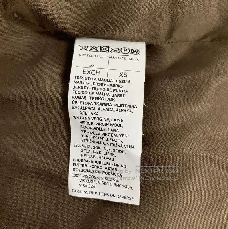 Max Mara MaxMara Brown Alpaca Wool Women's Coat . Size XS / US 0-2 / IT 36-38 - 6 Thumbnail