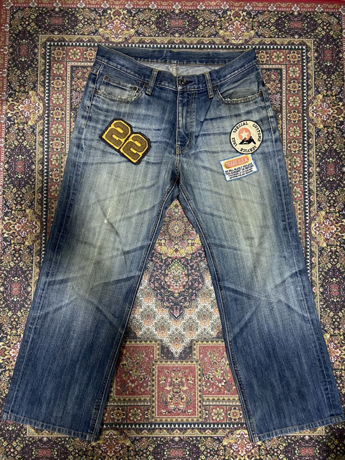 Dickies Dickies Patch Up Jeans Size US 33 - 1 Thumbnail