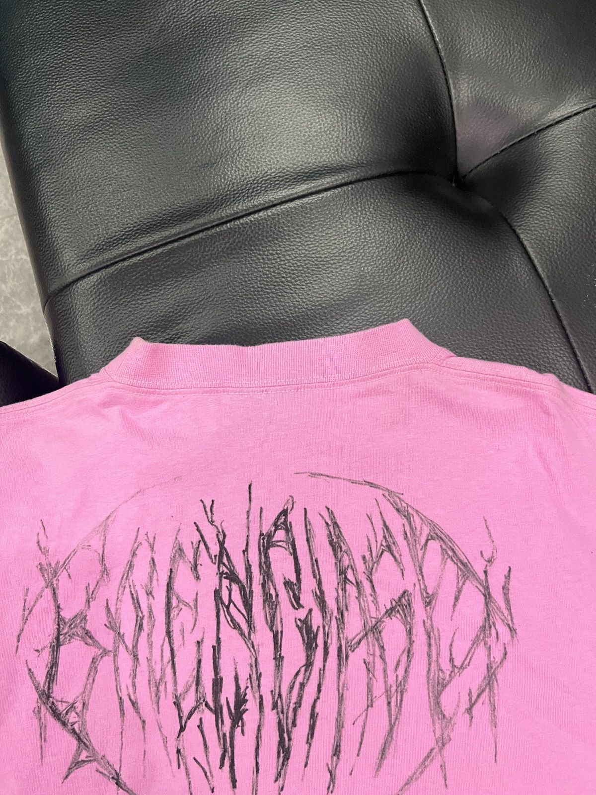 Balenciaga Balenciaga SS24 Lunar New Year Sanskrit Graffiti Long Sleeve Size US XL / EU 56 / 4 - 7 Thumbnail