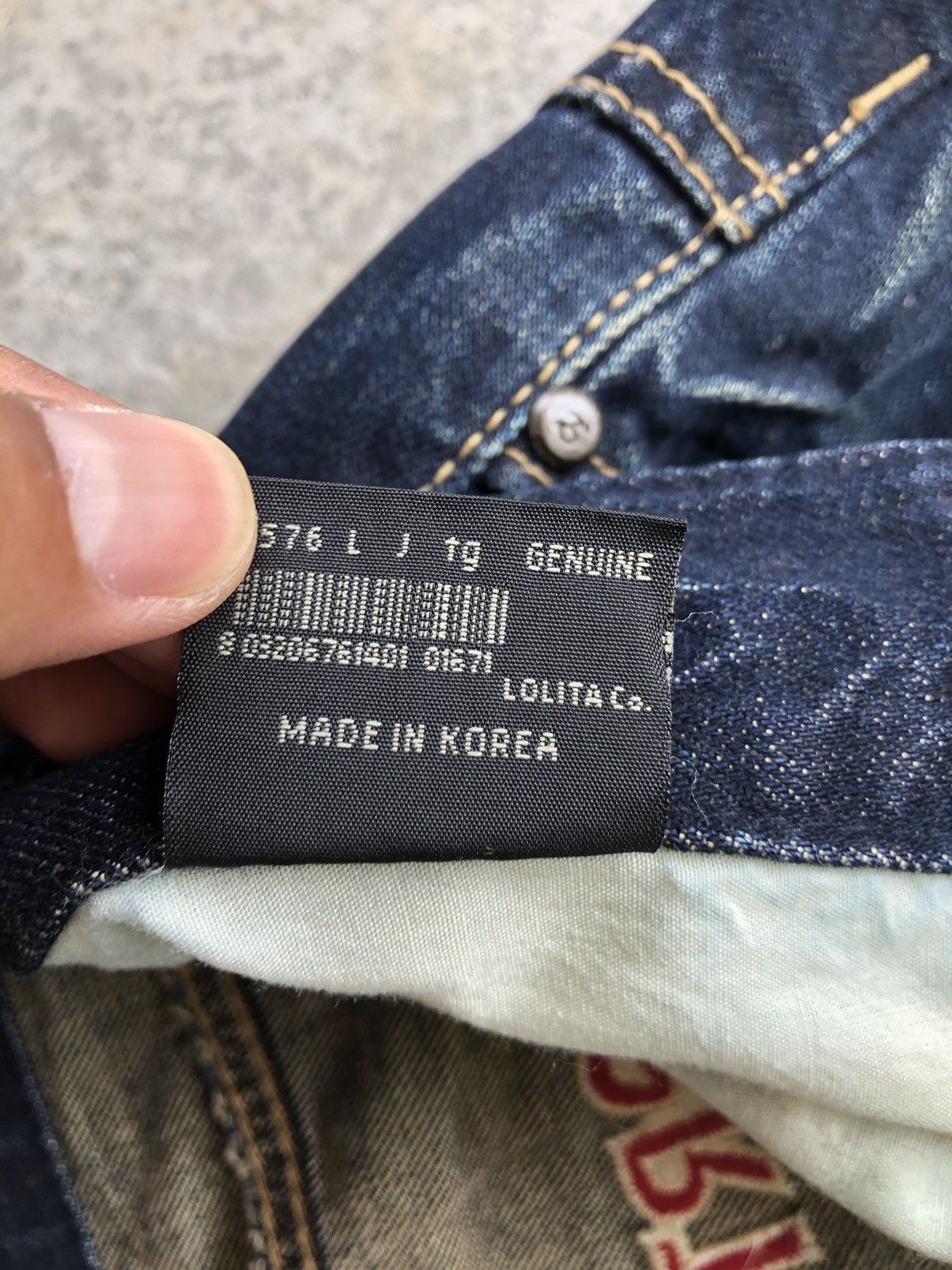 Japanese Brand Yoshitomo Nara Lolita Smile Distressed Jeans Size US 34 / EU 50 - 21 Thumbnail