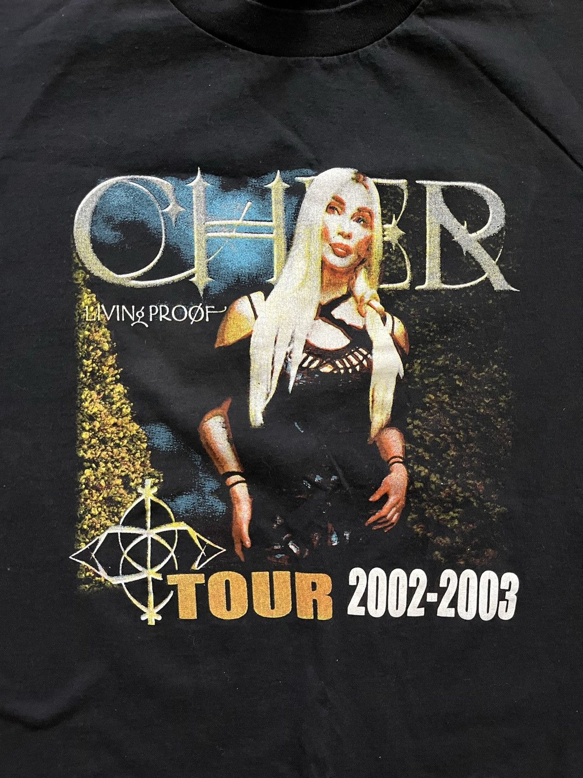Vintage Vintage 2002 Cher Tour Tee Size US M / EU 48-50 / 2 - 2 Thumbnail