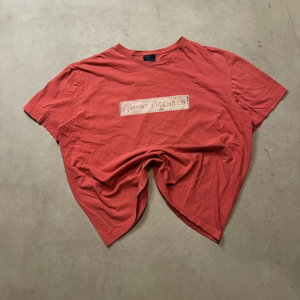 Polo Ralph Lauren Vintage Y2K Polo Ralph Lauren Maine Fishing License Shirt Size US XXL / EU 58 / 5 - 2 Thumbnail