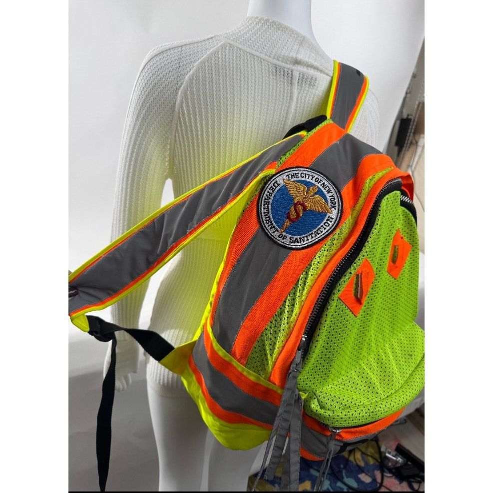 Heron Preston Men's Heron Preston 2017 DSNY Superintendent Backpack Size ONE SIZE - 4 Thumbnail