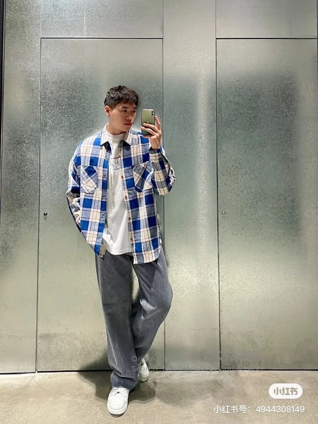 N.HOOLYWOOD BIGMAC Check Shirt.