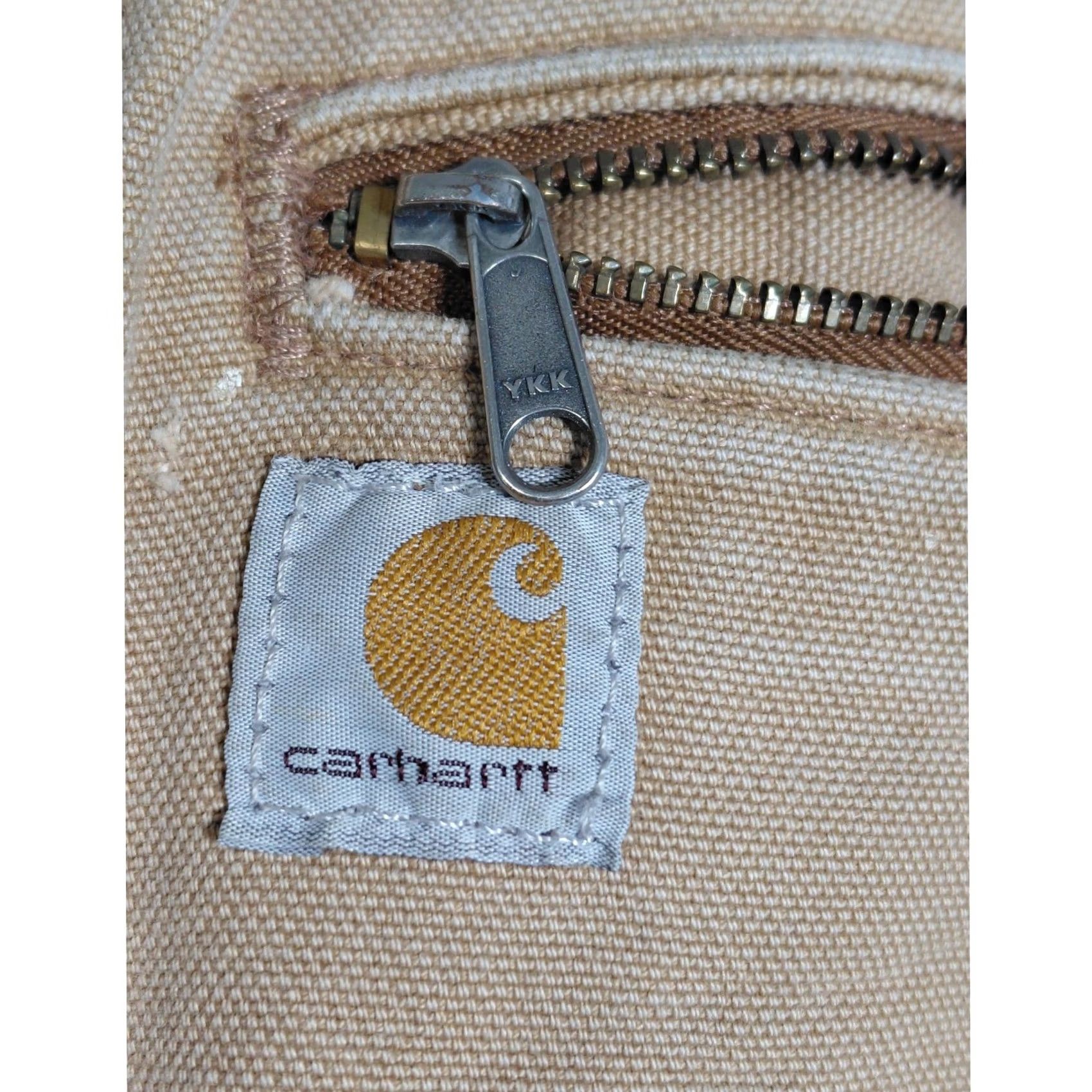 Carhartt Carhartt Hooded Jacket Brown Knit Men M Regular Zip Hooded Utility Work Jacket Womens? Size US M / EU 48-50 / 2 - 4 Thumbnail