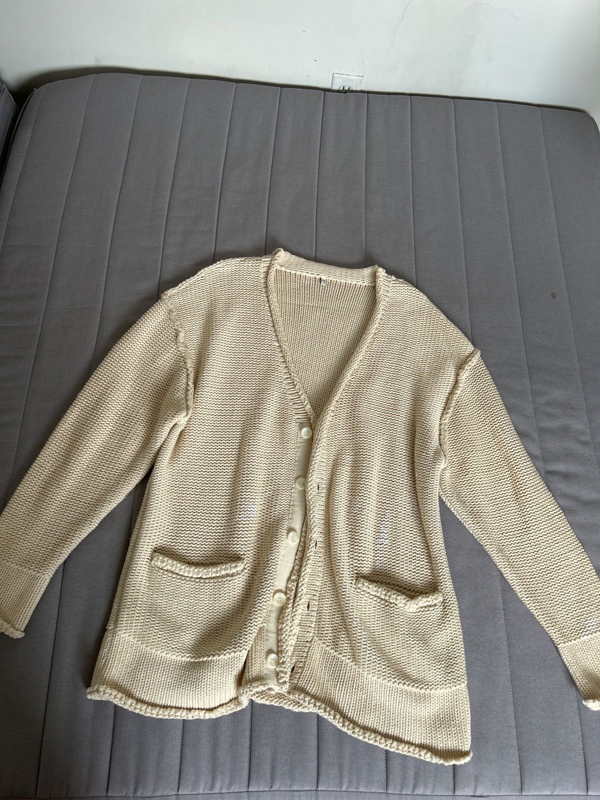 R13 R13 Cardigan ~ Off White Size US XL / EU 56 / 4 - 3 Thumbnail