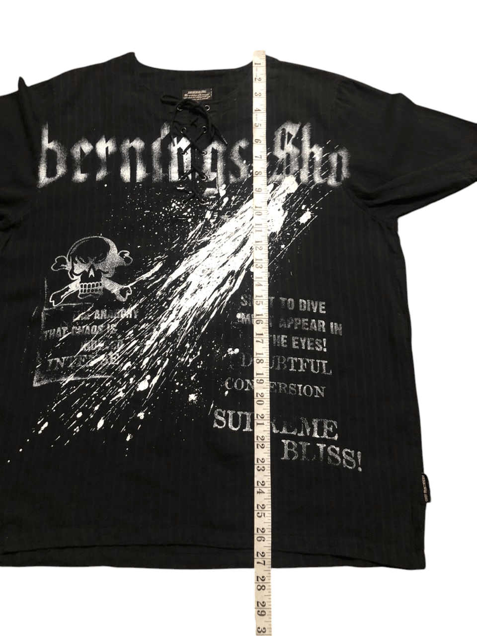 Japanese Brand RARE💥Burning Sho The Anarchy Black Shirt Size US M / EU 48-50 / 2 - 14 Thumbnail