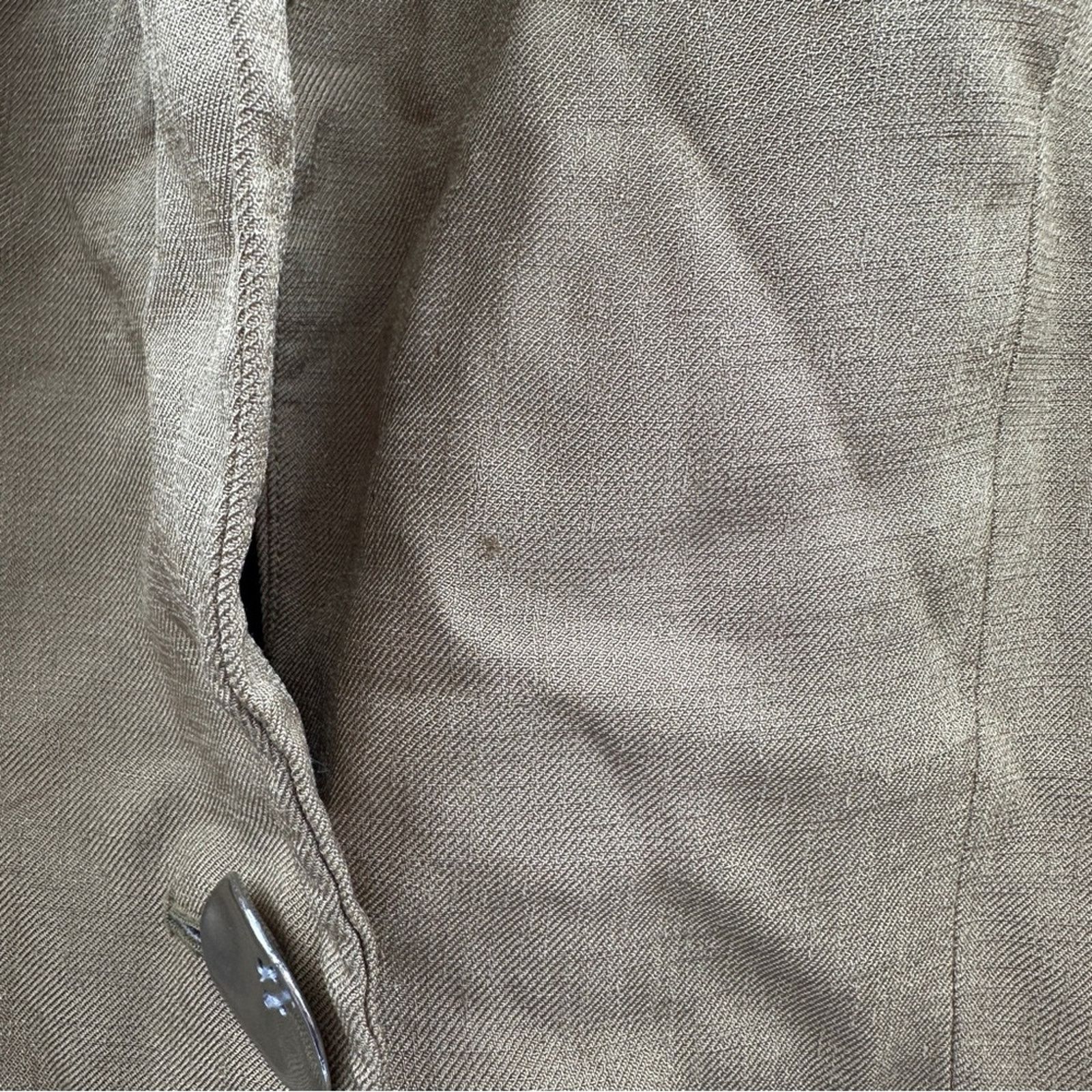 Club Monaco RTR Club Monaco Tan Long Sleeve Single Button Blazer Sz 10 Size L / US 10 / IT 46 - 8 Thumbnail
