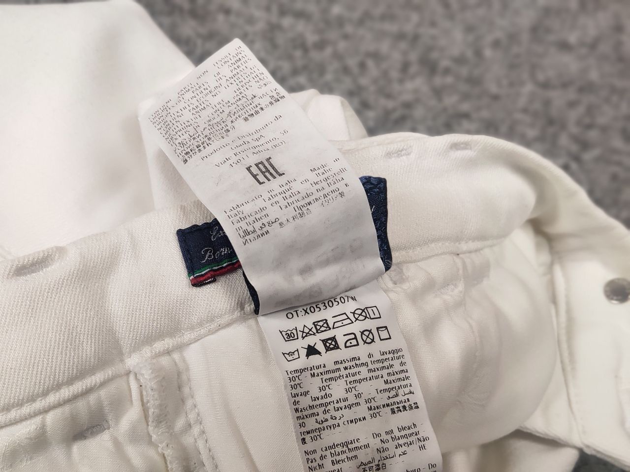 Jacob Cohen Jacob Cohen Italy Design Brenda Ankle White Trouser Pants Size 25" / US 0 / IT 36 - 17 Thumbnail