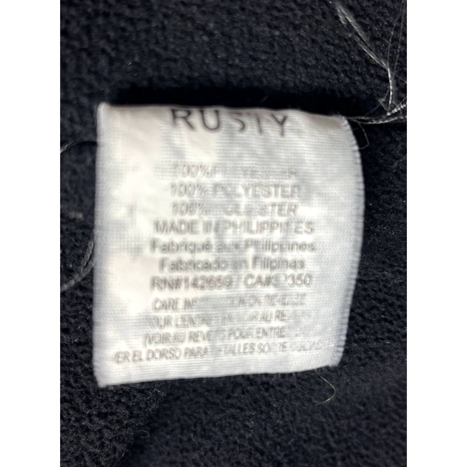 Rusty VINTAGE Rusty Hoodie Jacket Blue Hooded Zip Up XL Parka Mens XL Jacket Size US XL / EU 56 / 4 - 6 Thumbnail