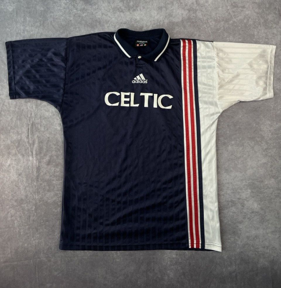 Vintage Adidas Celtic FC Jersey #18 – Size L