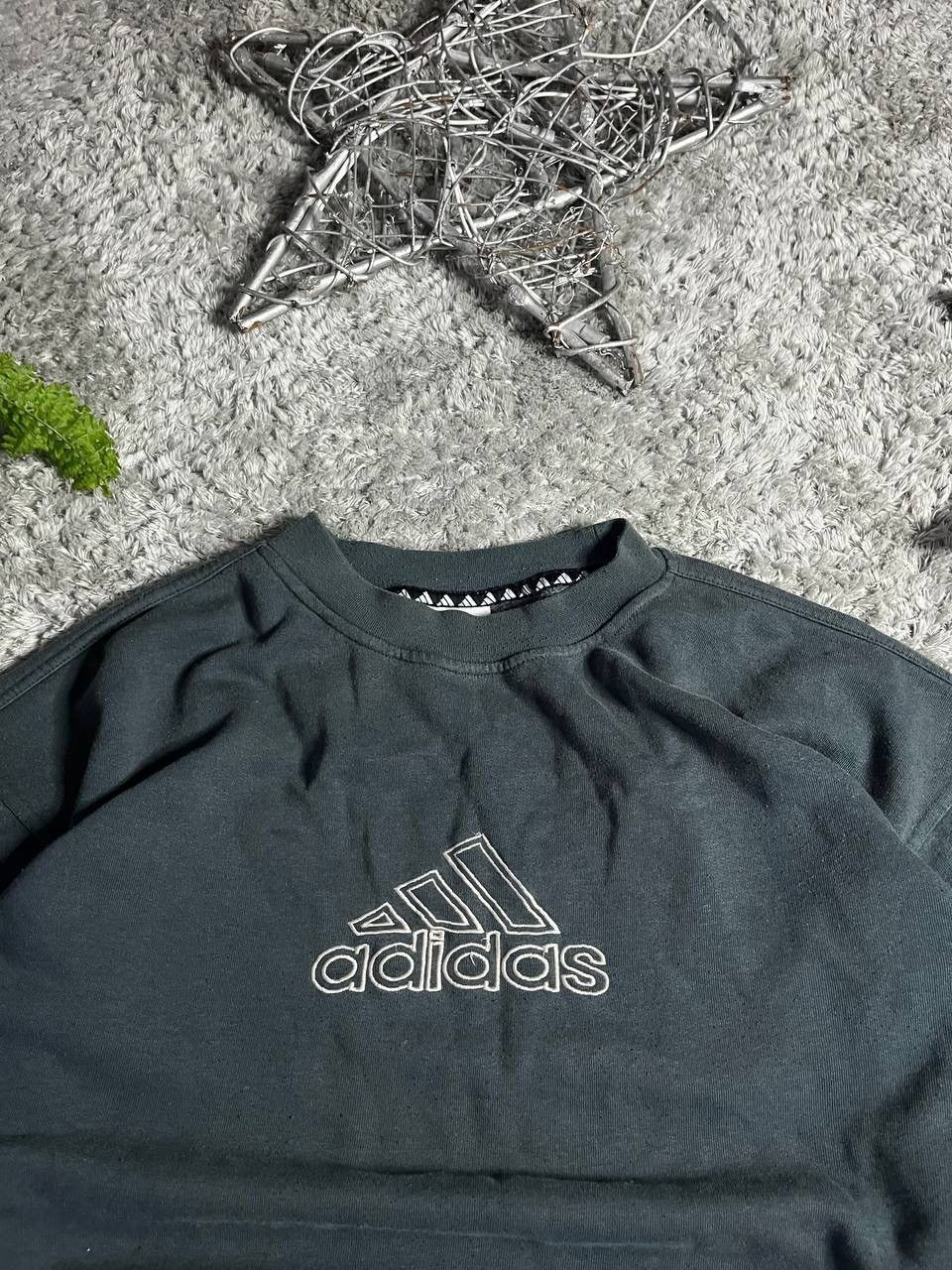 Adidas × Vintage Sweatshirt Adidas Vintage 90s Rare Rare Big Logo Oversize Size US M / EU 48-50 / 2 - 4 Thumbnail