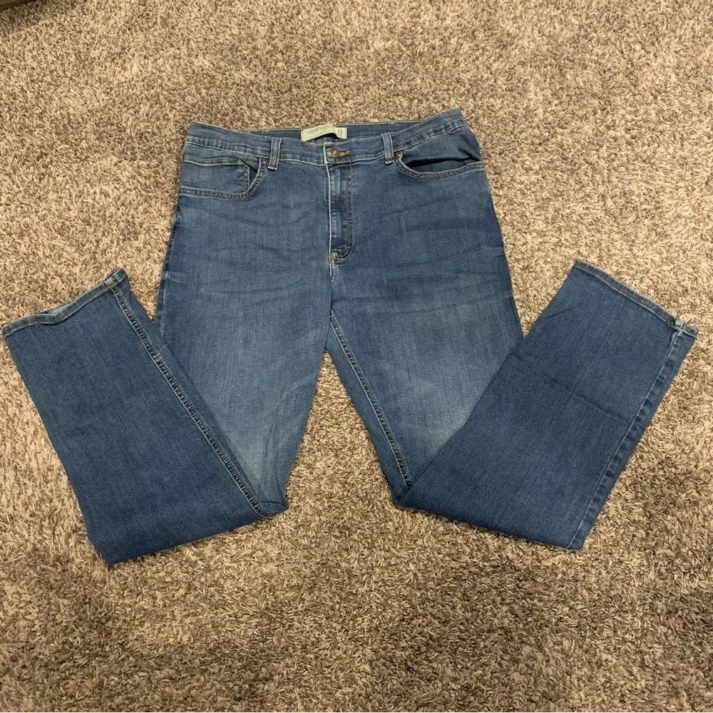 Wrangler Men’s Wrangler Slim Straight Jeans Size US 36 / EU 52 - 3 Thumbnail