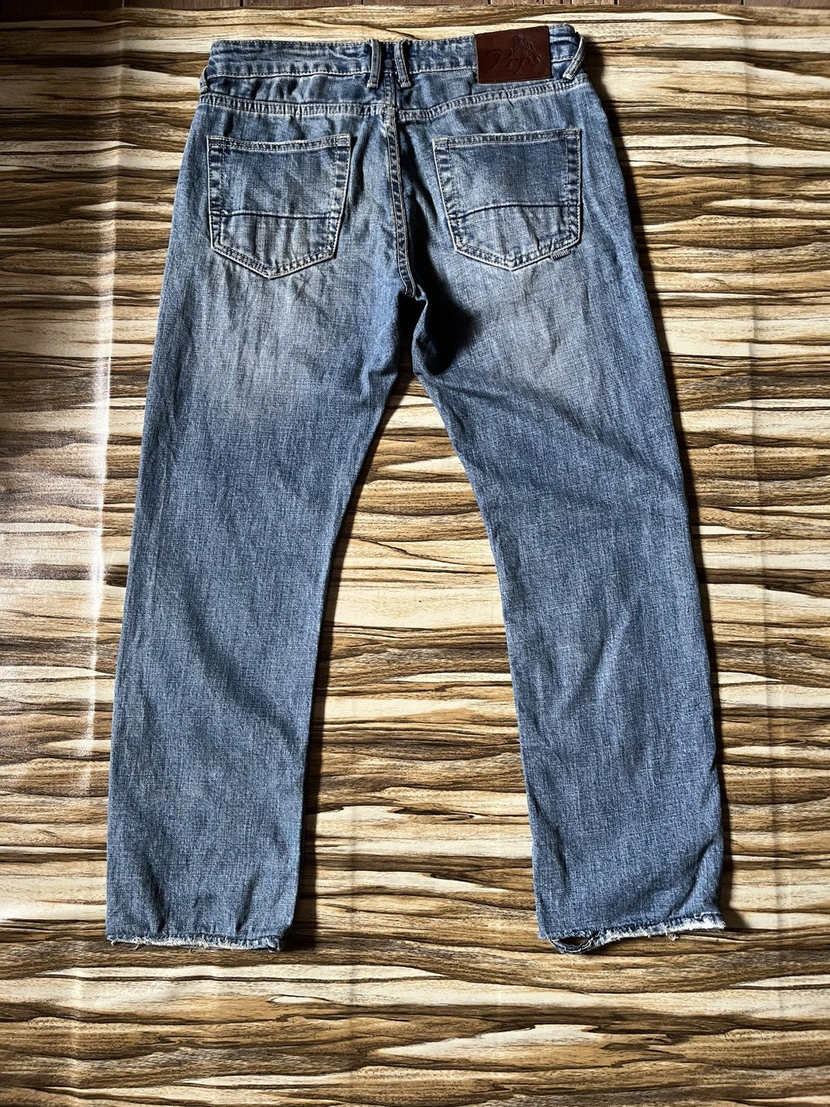 Prps Prps Distressed Blue Jean Jeans Fly Button 501 Cutting Size US 30 / EU 46 - 7 Thumbnail