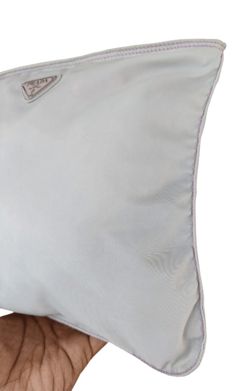 Prada Prada Sling Bag Pink Threading with Pink Logo Size ONE SIZE - 9 Thumbnail