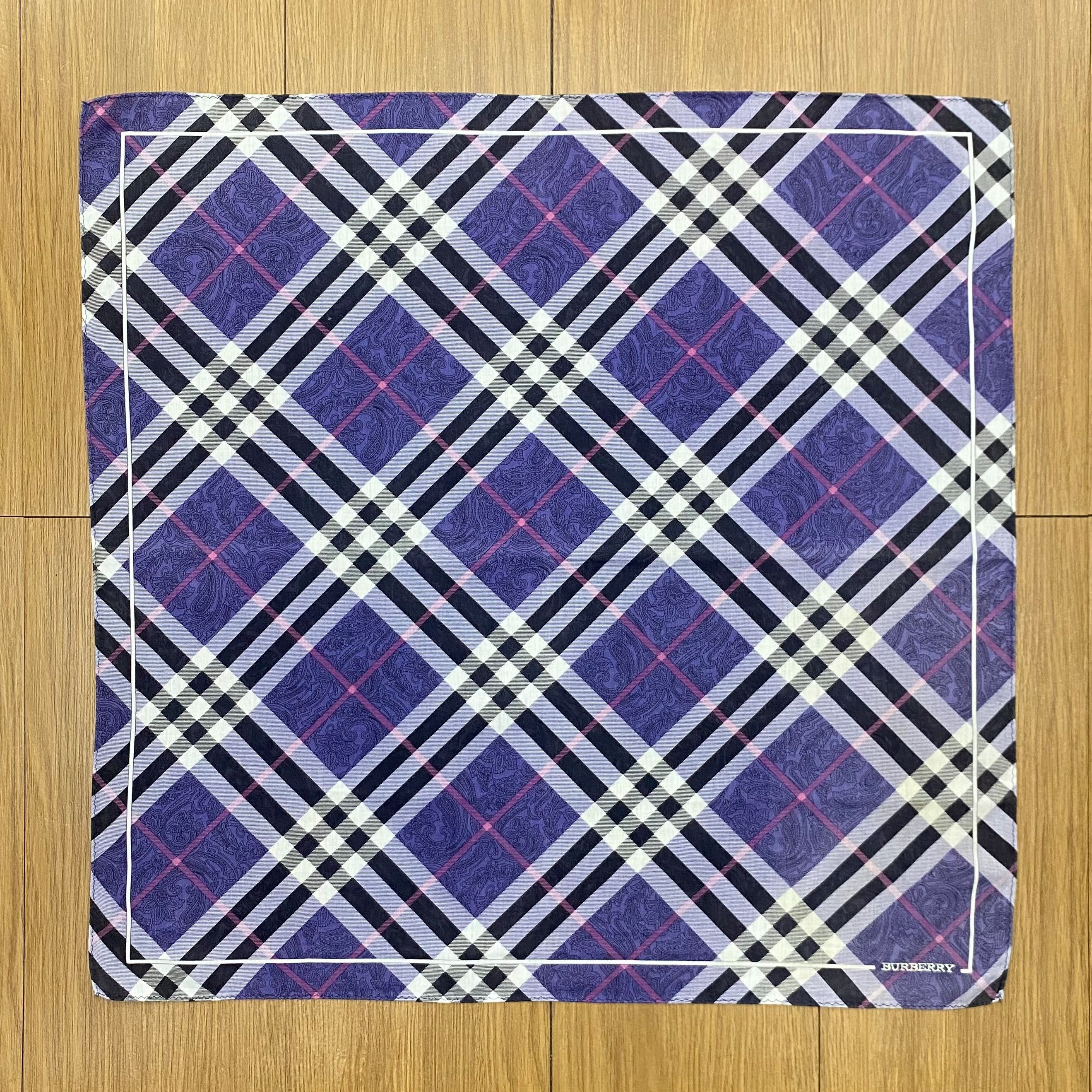 Burberry Vintage Burberry Handkerchief Neckerchief Bandana H022N Size ONE SIZE - 1 Thumbnail