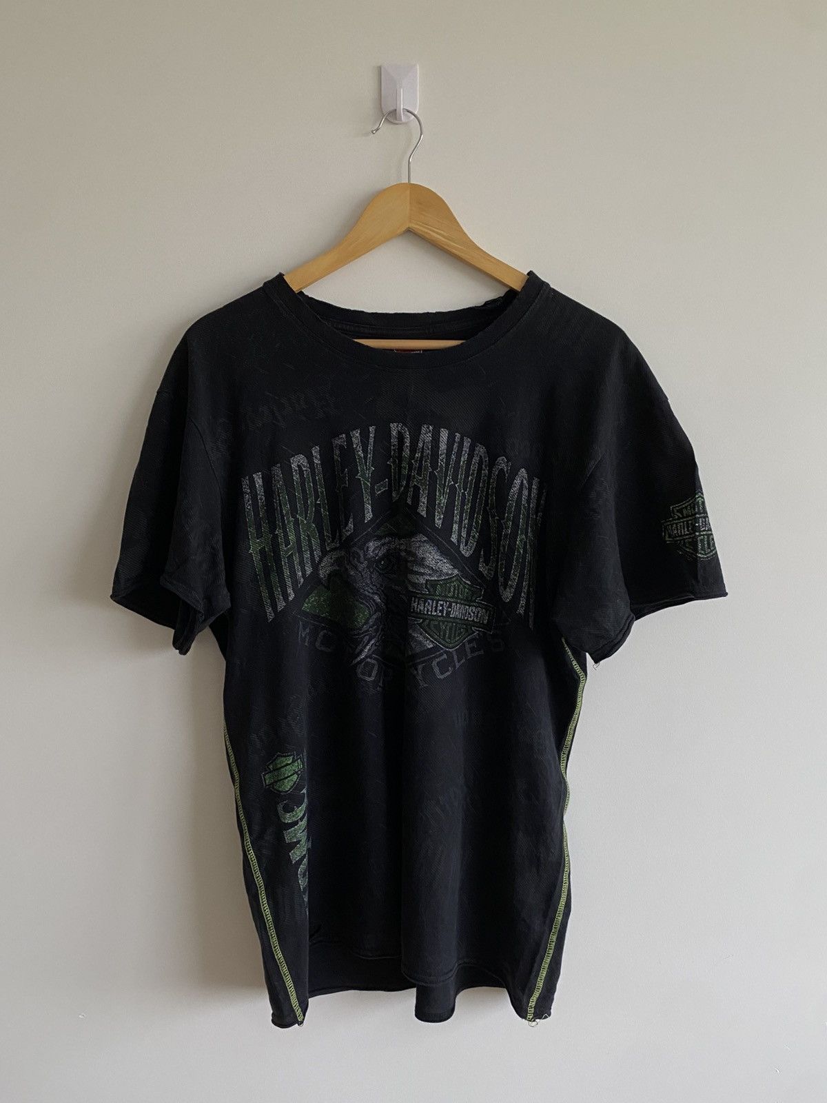 Harley Davidson harley davidson biker tee vintage y2k Size US M / EU 48-50 / 2 - 1 Thumbnail