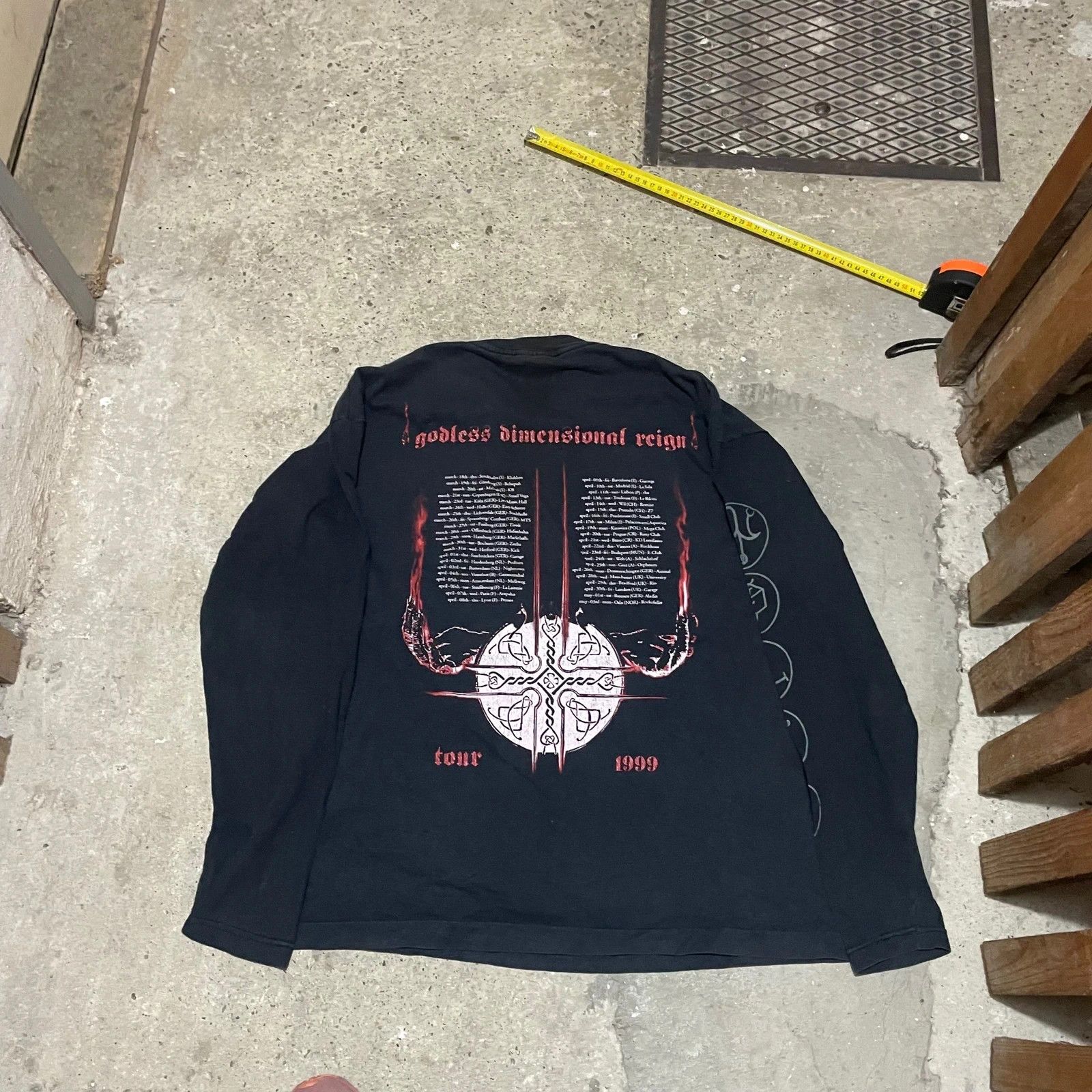 Band Tees Vintage Dimmu Borgir the cult tour 1999 long sleeve Size US XL / EU 56 / 4 - 2 Thumbnail