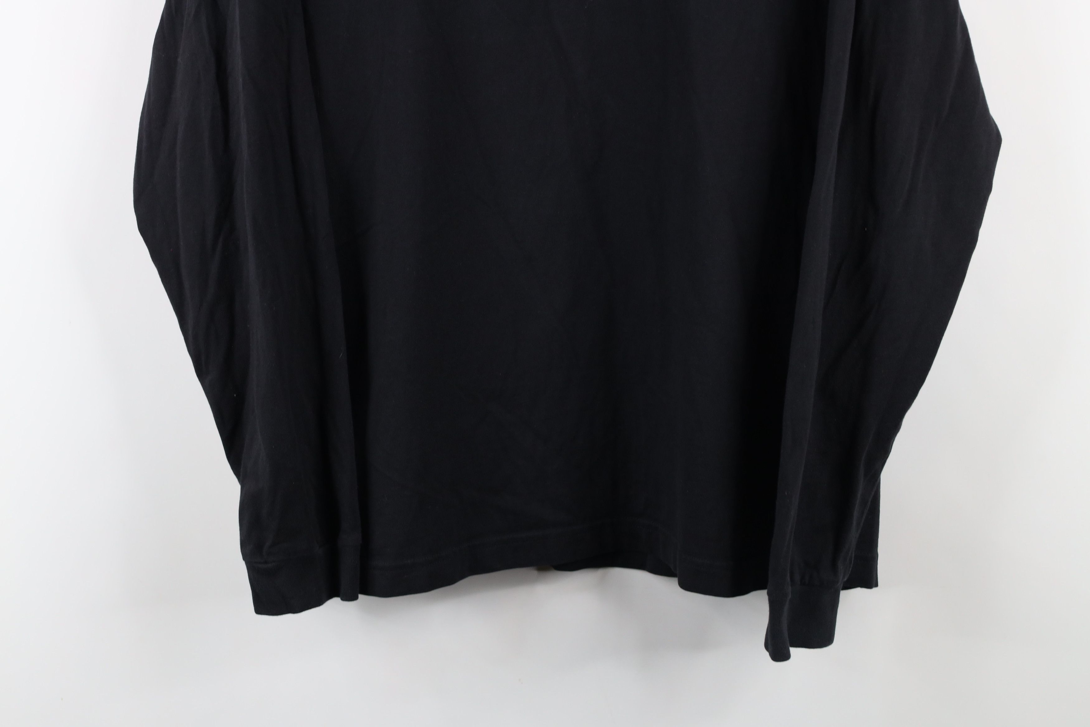 Brooks Brothers Vintage Brooks Brothers Cotton Long Sleeve Polo Shirt Black Size US L / EU 52-54 / 3 - 3 Thumbnail