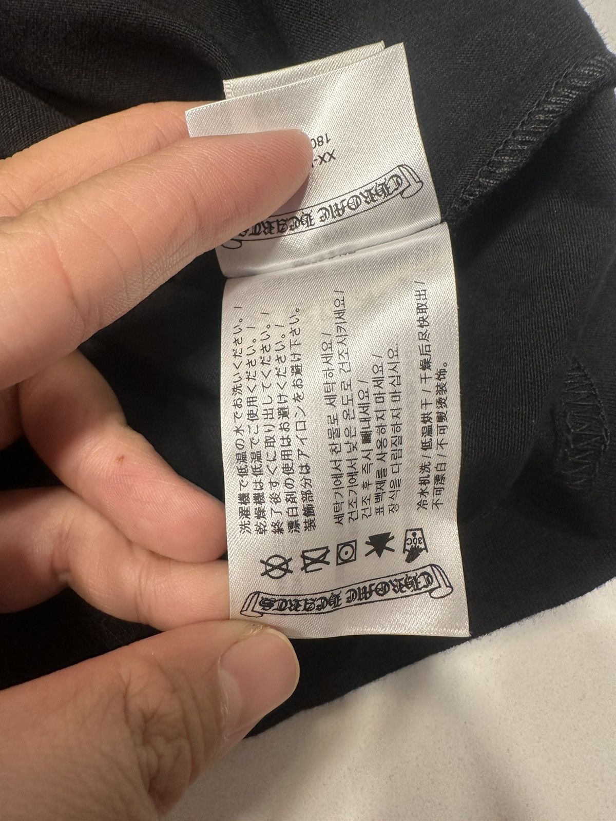 Chrome Hearts 🔥Chrome Hearts New Foti Black Long Sleeve🔥 Size US XXL / EU 58 / 5 - 10 Thumbnail