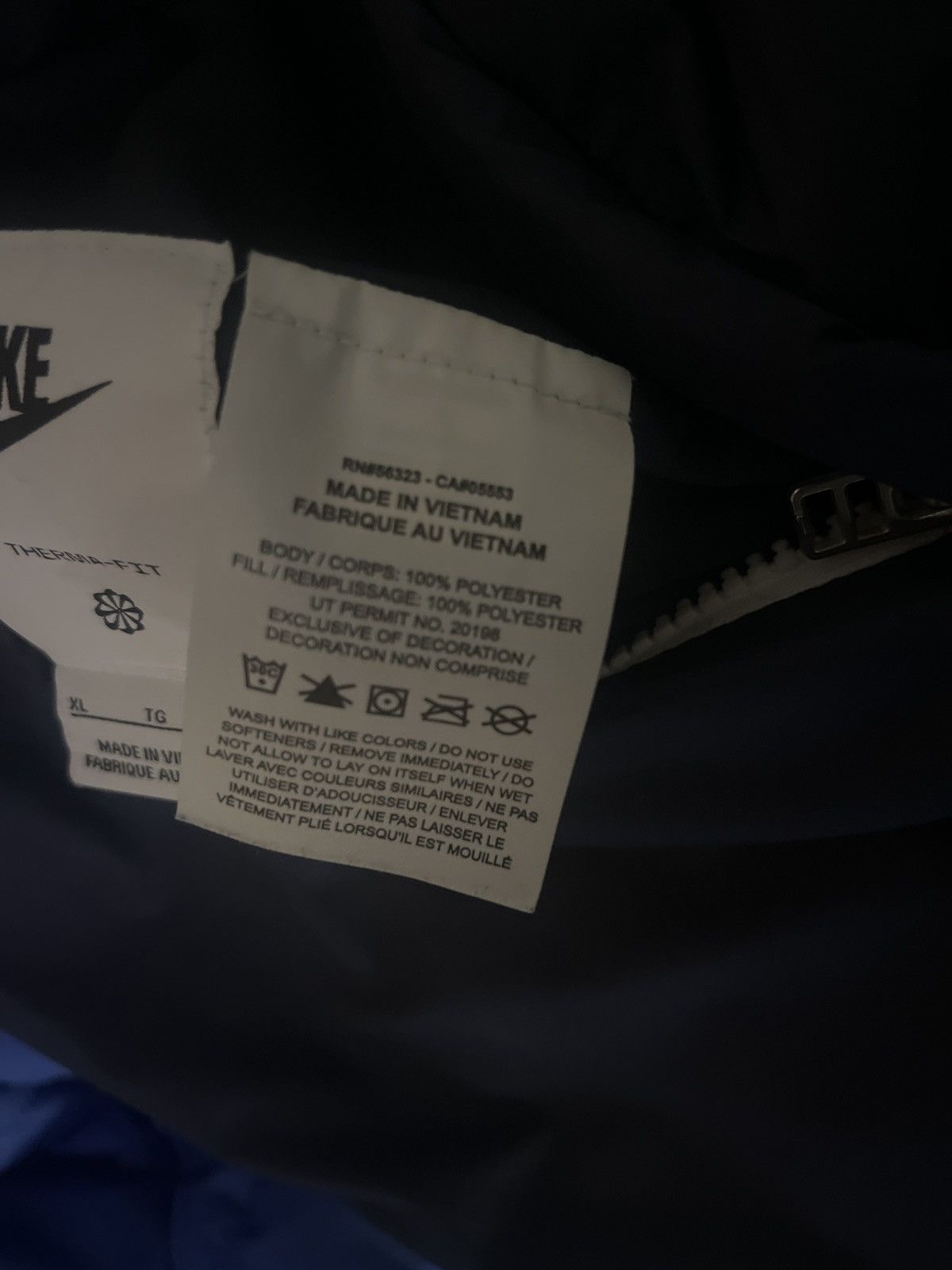Nike Nike Men’s Reversible Puffer Jacket Size US L / EU 52-54 / 3 - 6 Thumbnail