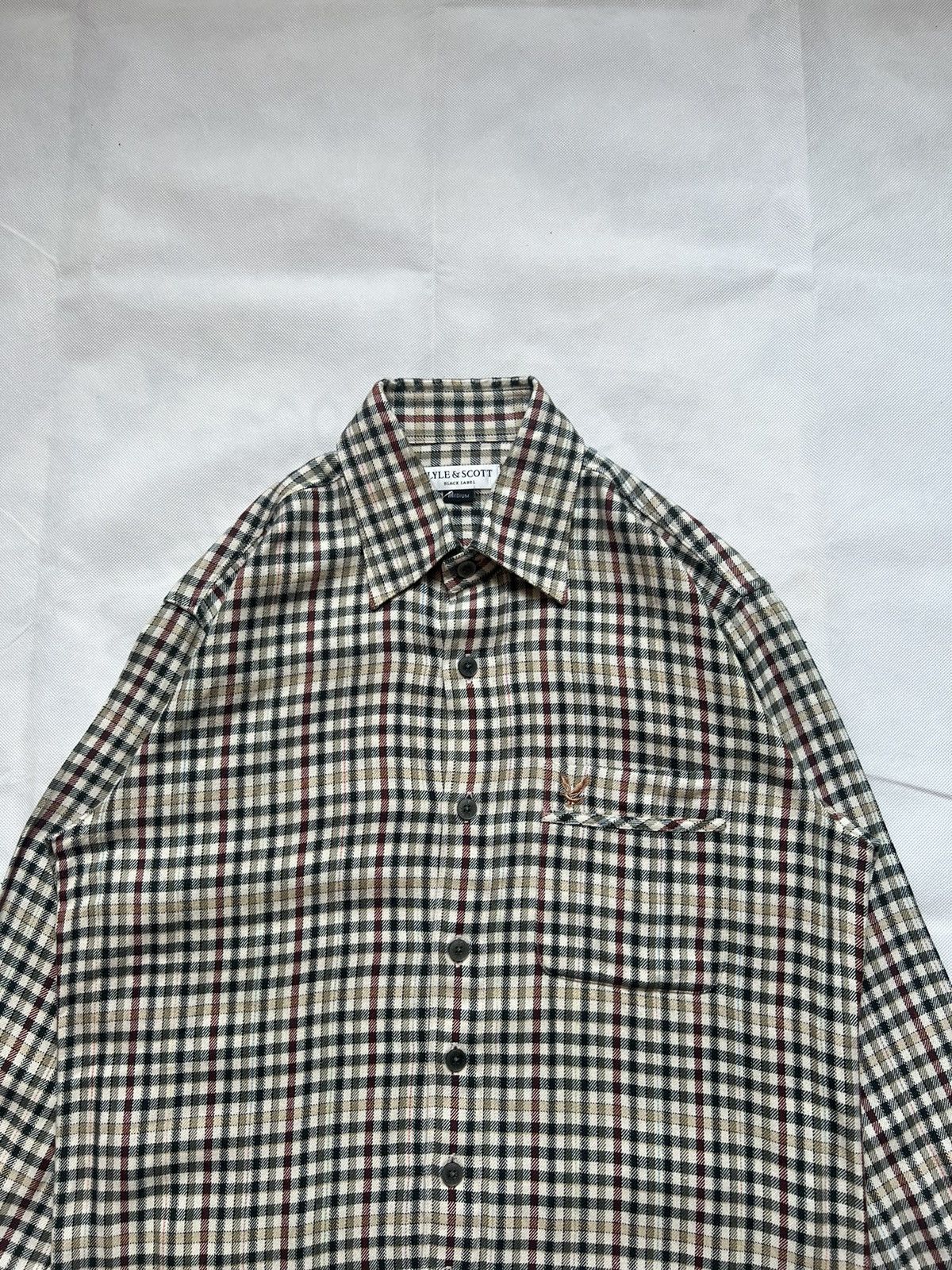 Lyle & Scott Lyle & Scott Tierra Check Print Casual Shirt Flannel Size US M / EU 48-50 / 2 - 11 Thumbnail