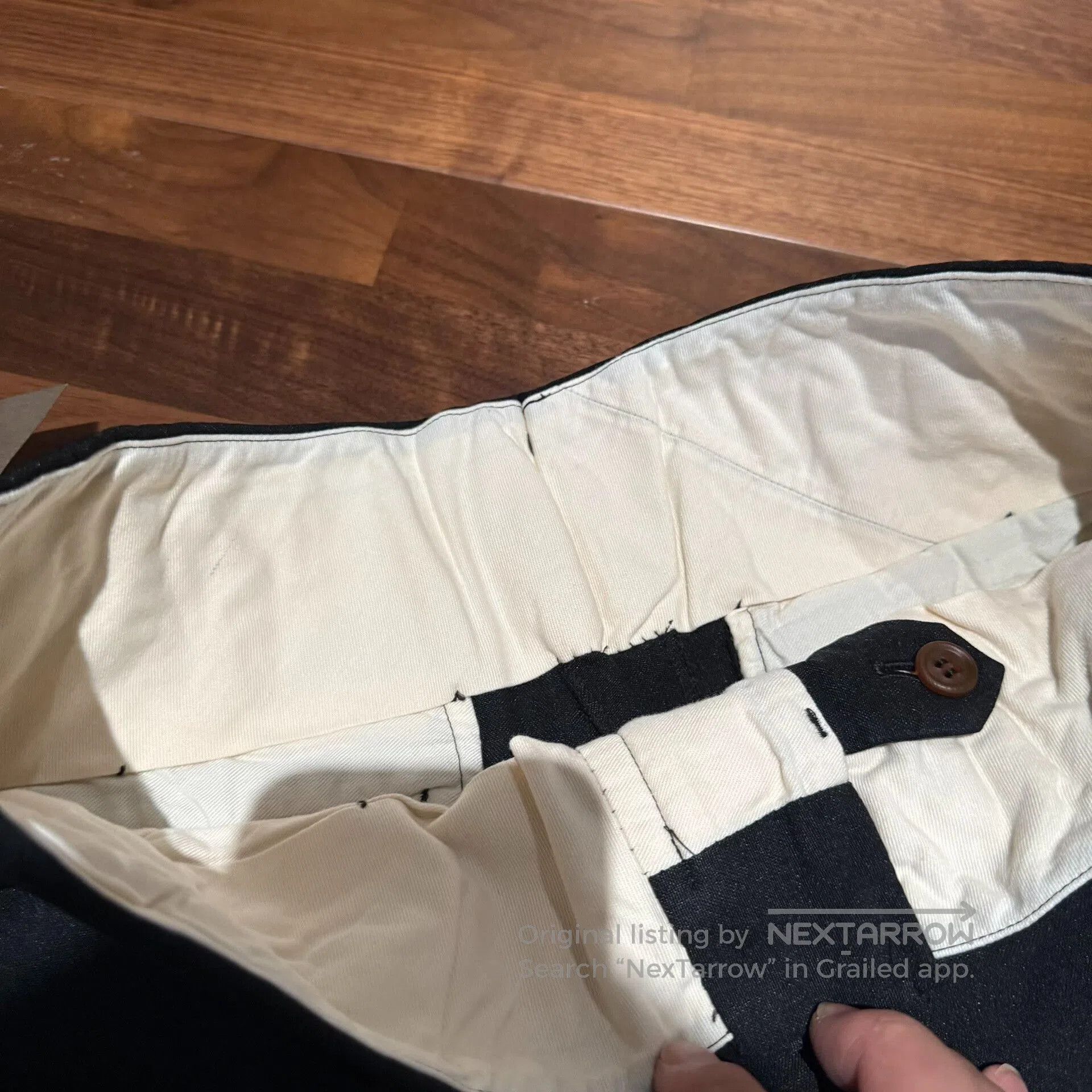Comme des Garcons Homme Plus Common de Garçons Casual Cropped Pants. Size US 26 / EU 42 - 6 Thumbnail