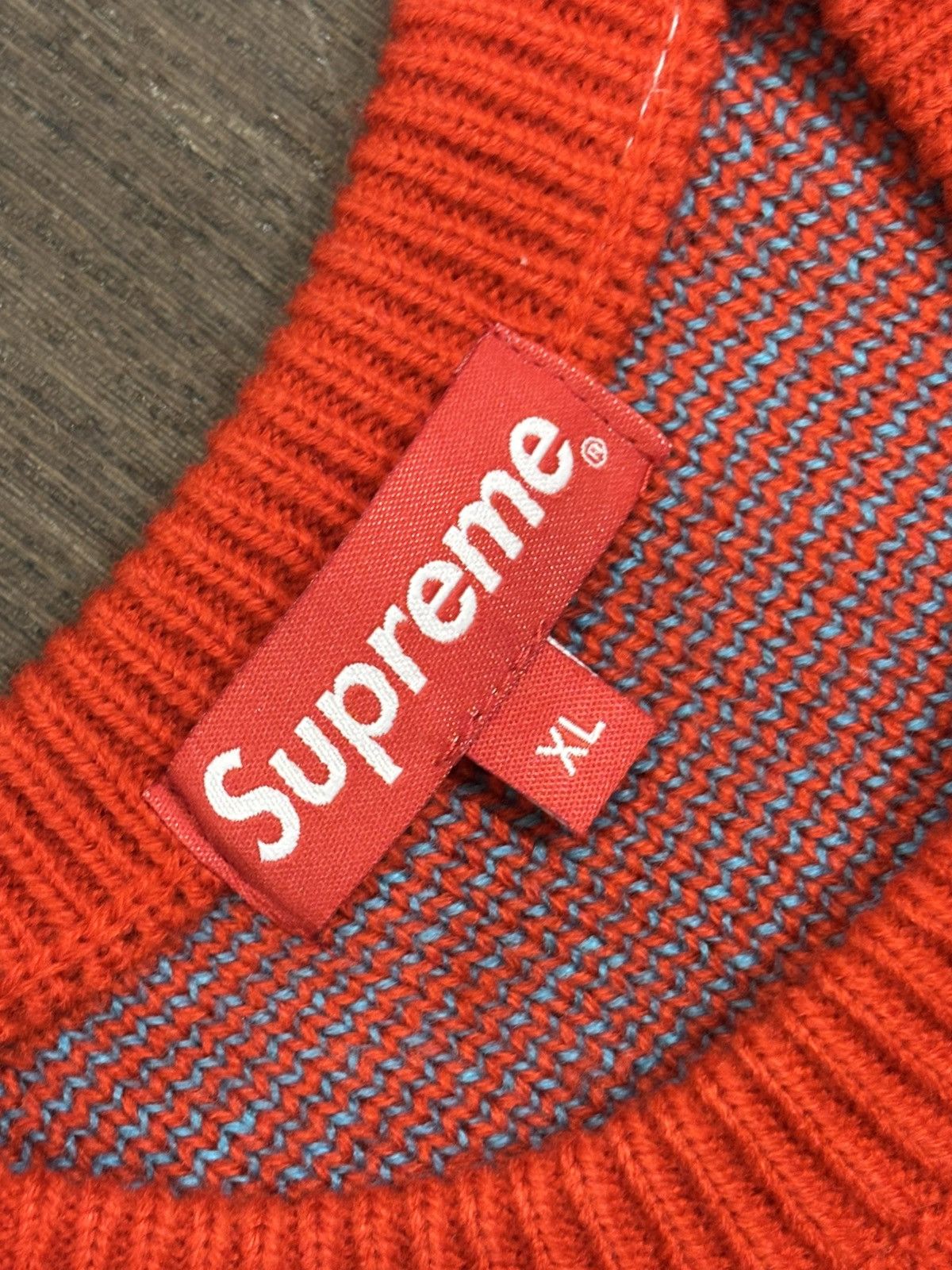 Supreme × Thrasher Supreme Thrasher Knit Sweater Size US XL / EU 56 / 4 - 3 Thumbnail