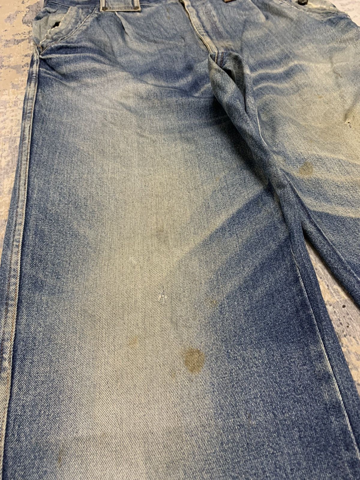 Hysteric Glamour Vintage Japanese Brand Distressed Baggy Style Jeans 36x28 Size US 36 / EU 52 - 5 Thumbnail